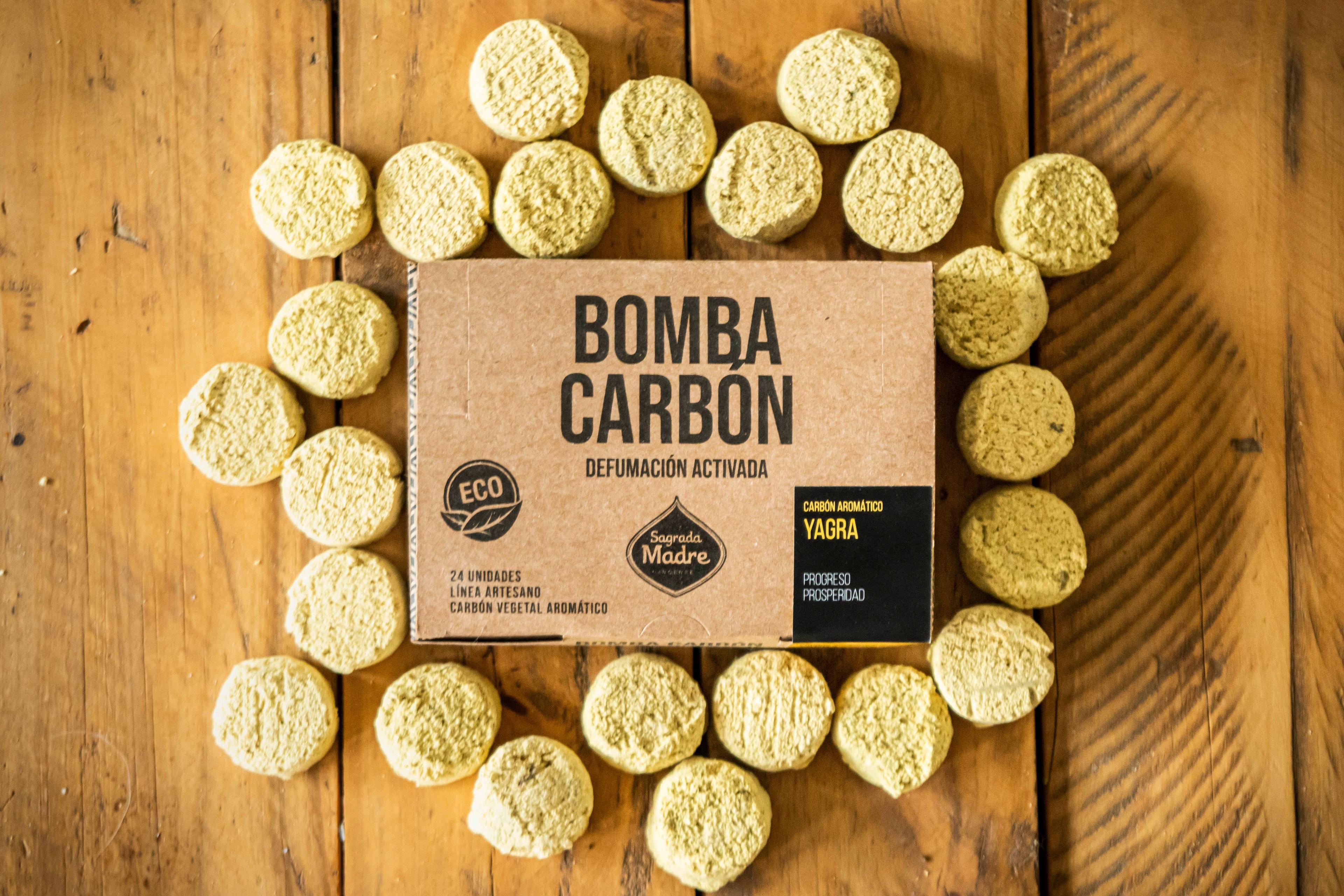 Bomba Carbón Sahumerio Yagra - Sagrada Madre-1