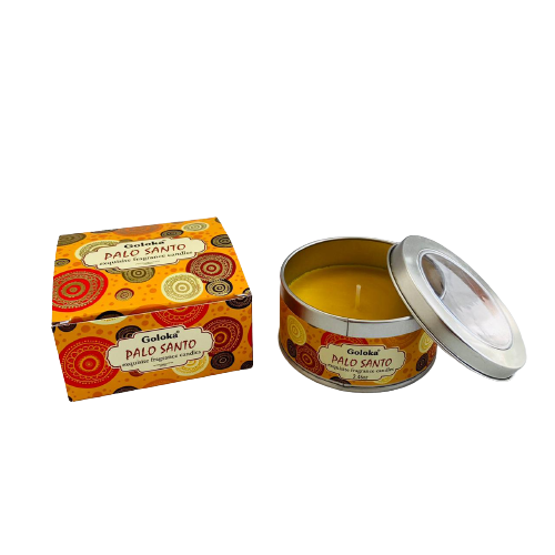 Vela Aromática Palo Santo - Goloka  4 Horas-0
