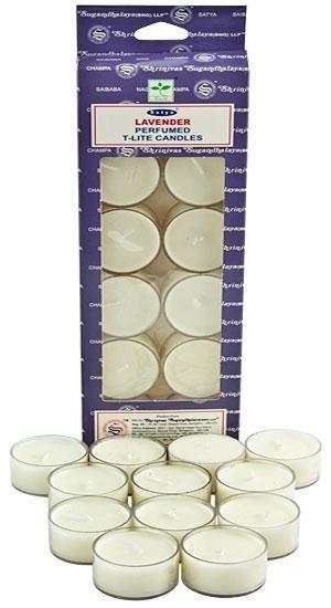 Vela Aromática Lavanda Tealight - Satya  4 Horas-0