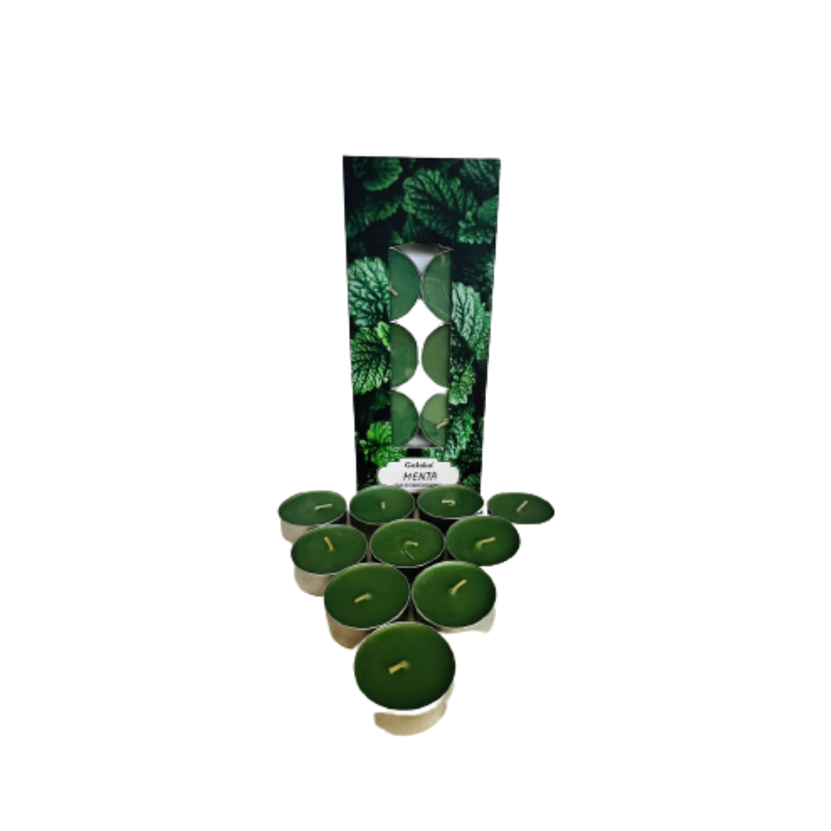 Vela Aromática Menta Tealight - Goloka-0