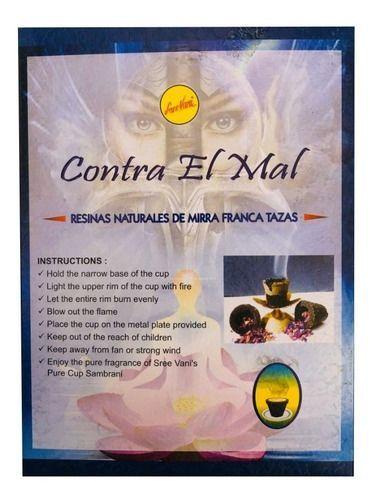 Copitas De Incienso Con Resina - Contra El Mal Sambrani-0