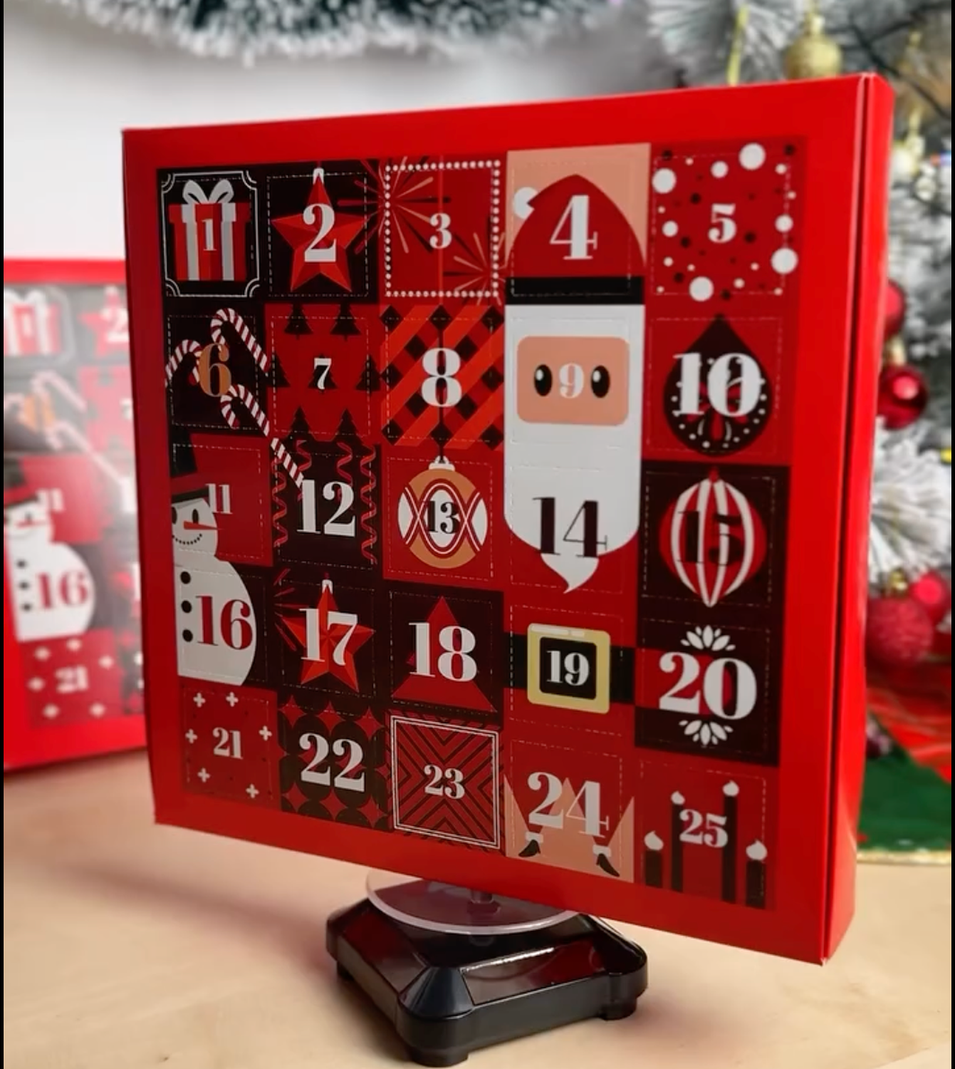 Calendario de Adviento con 25 Figuras en 3D-2