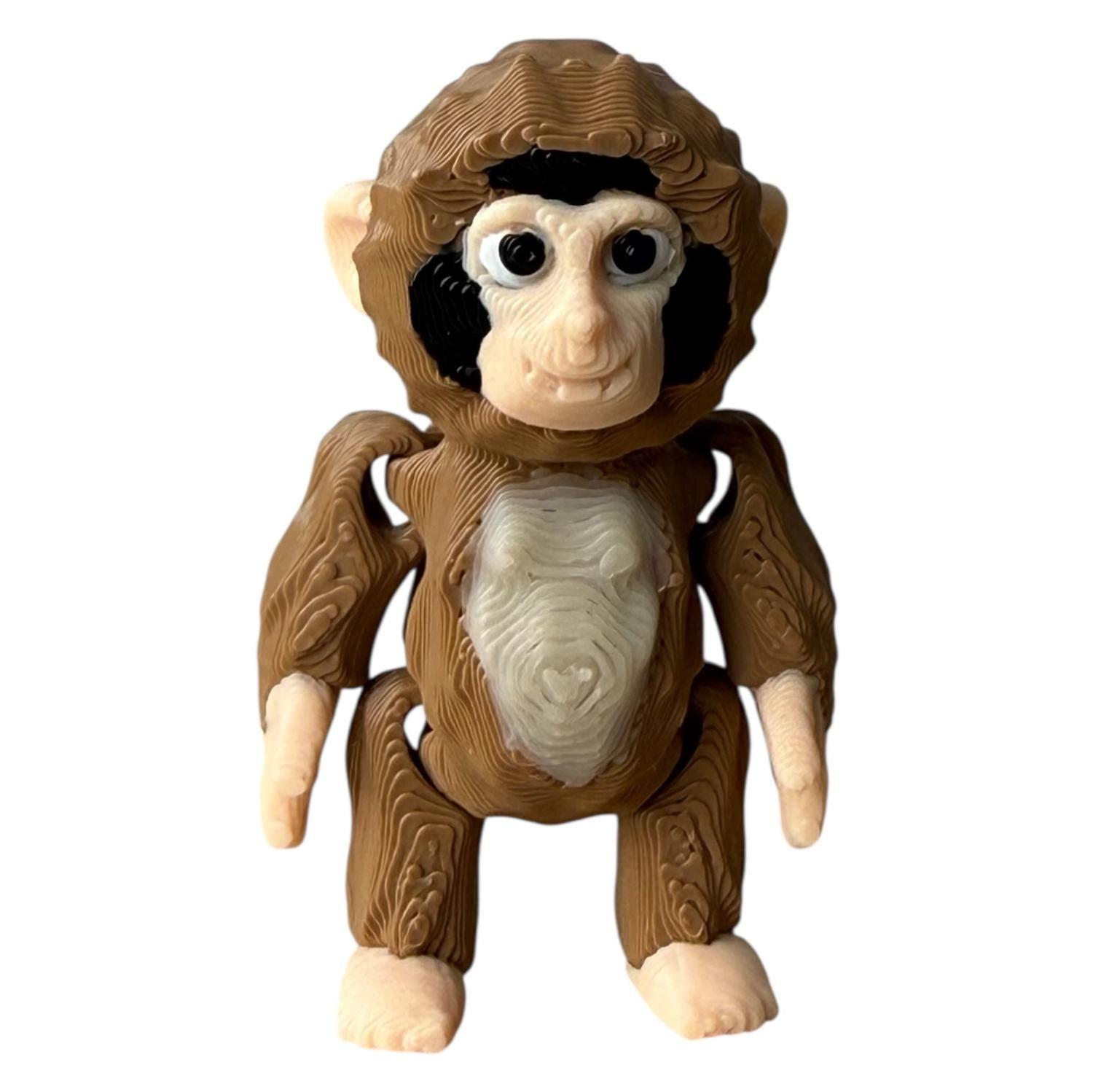 Set Figura Articulada  Monito Punch y su peluche-2