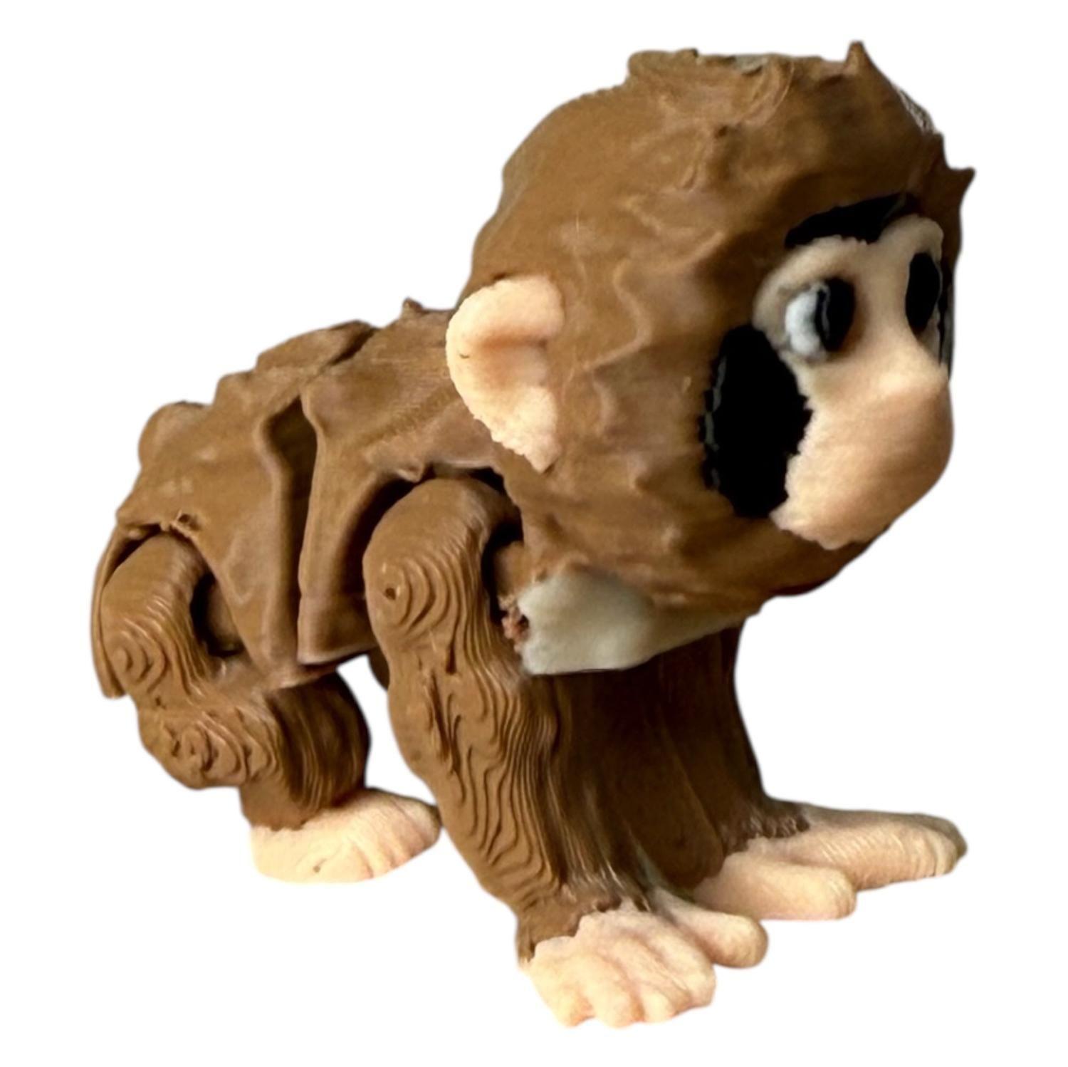 Set Figura Articulada  Monito Punch y su peluche-3