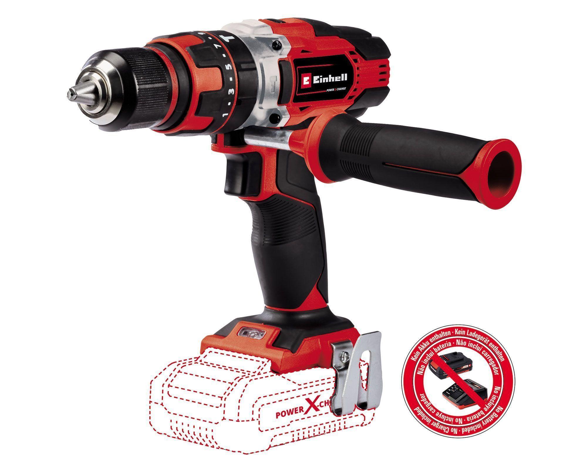 TALADRO PERCUTOR INALÁMBRICO 13 MM TE-CD 18/48 LI-I-0