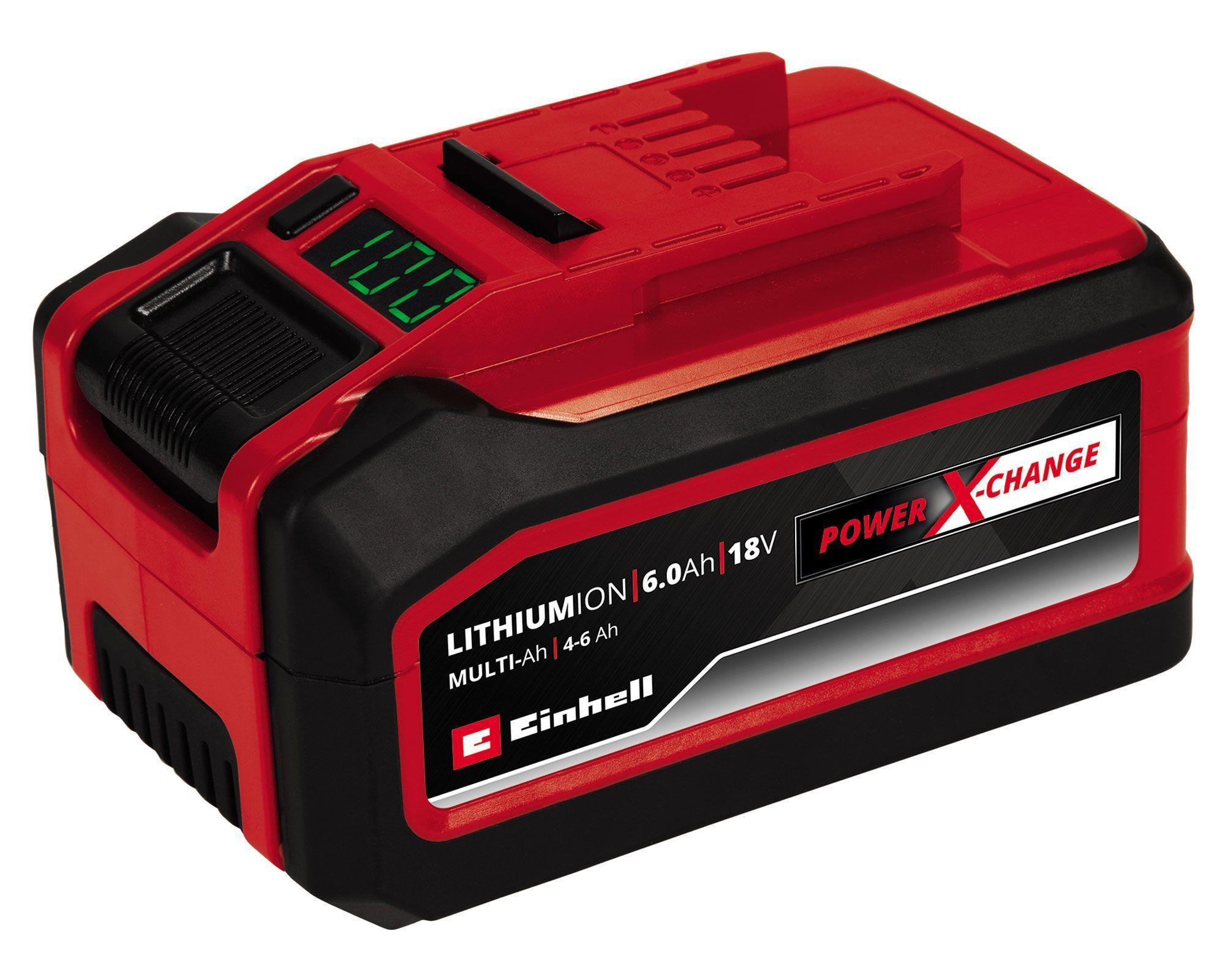 BATERÍA 1350W 18.2X8.2 CM MULTI-AH ROJO EINHELL-0