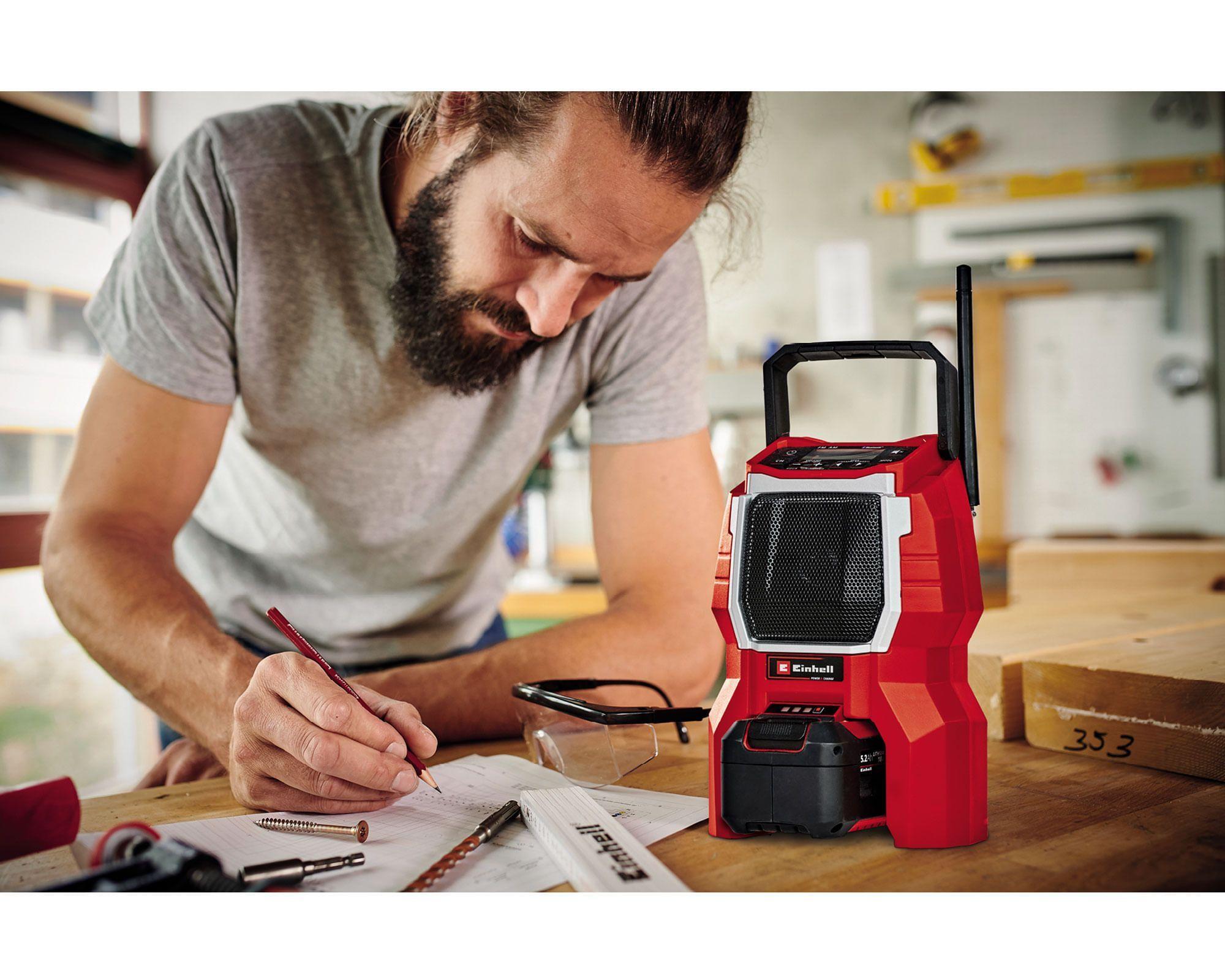 RADIO INALÁMBRICA TC-RA 18 LI BT - SOLO EINHELL-5
