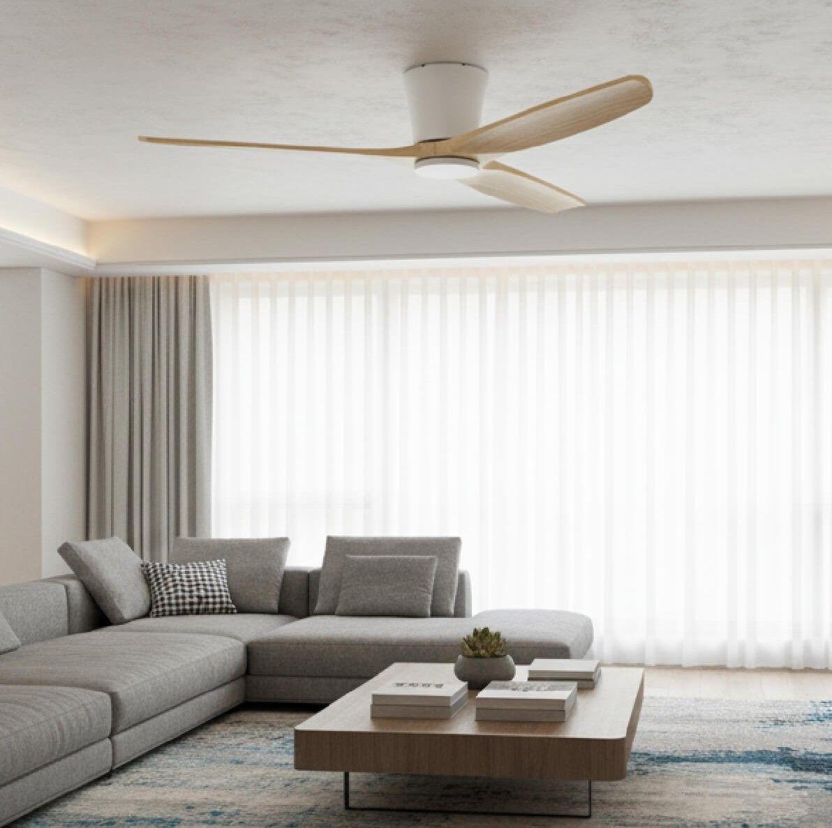 Ventilador de Techo Faro Natural con Luz Led 3 Colores 42” PRIMATERM-2