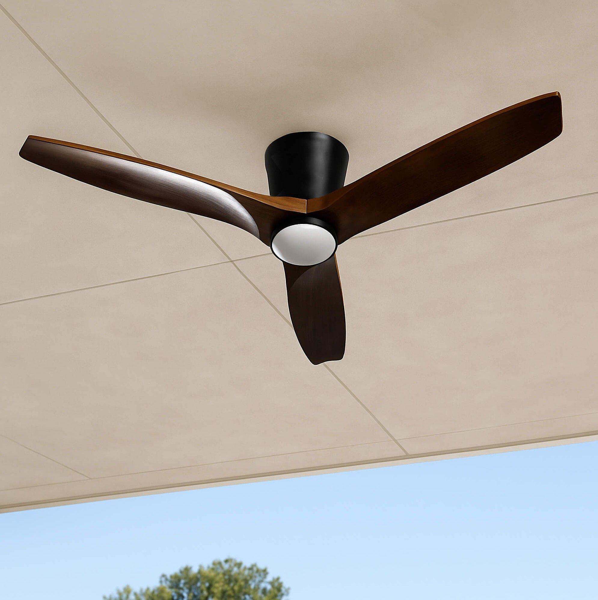 Ventilador de Techo Faro Nogal con Luz Led 3 Colores 42” PRIMATERM-2