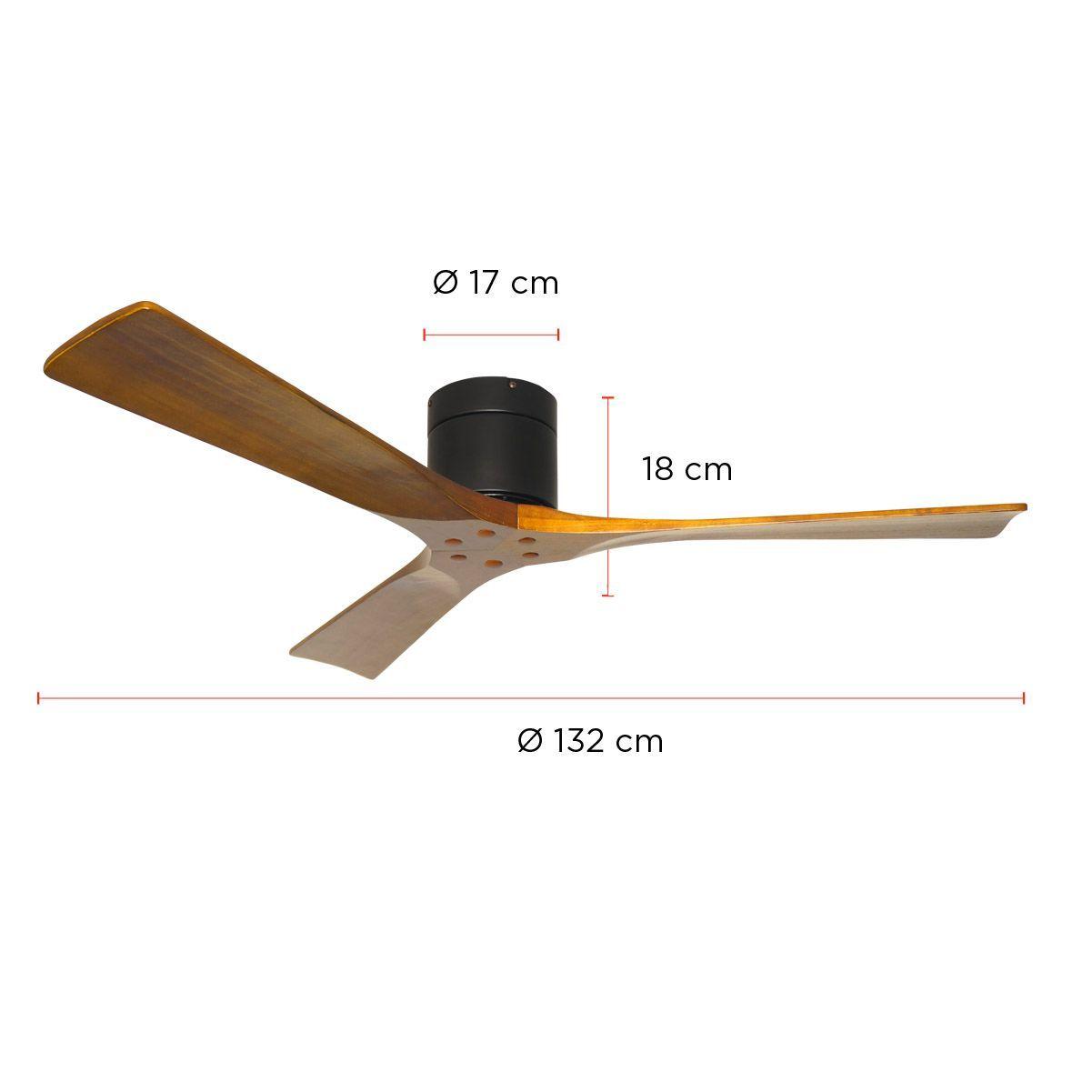 Ventilador de Techo Boston Natural 52” PRIMATERM-1