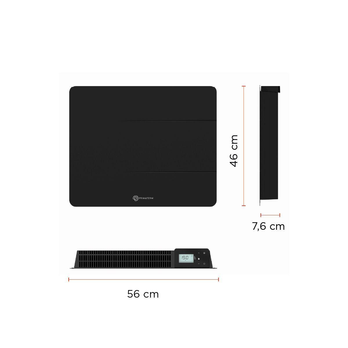 Estufa Radiador Calefactor Ónix Cerámico Antracita 1000W PRIMATERM-3