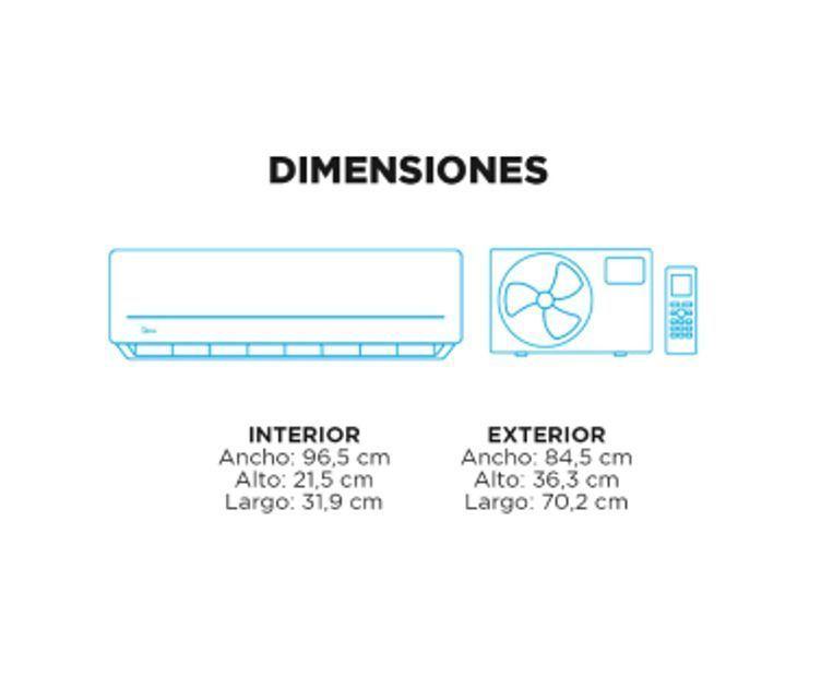 Aire Acondicionado Split Aurora 18.000 Btu MIDEA-4