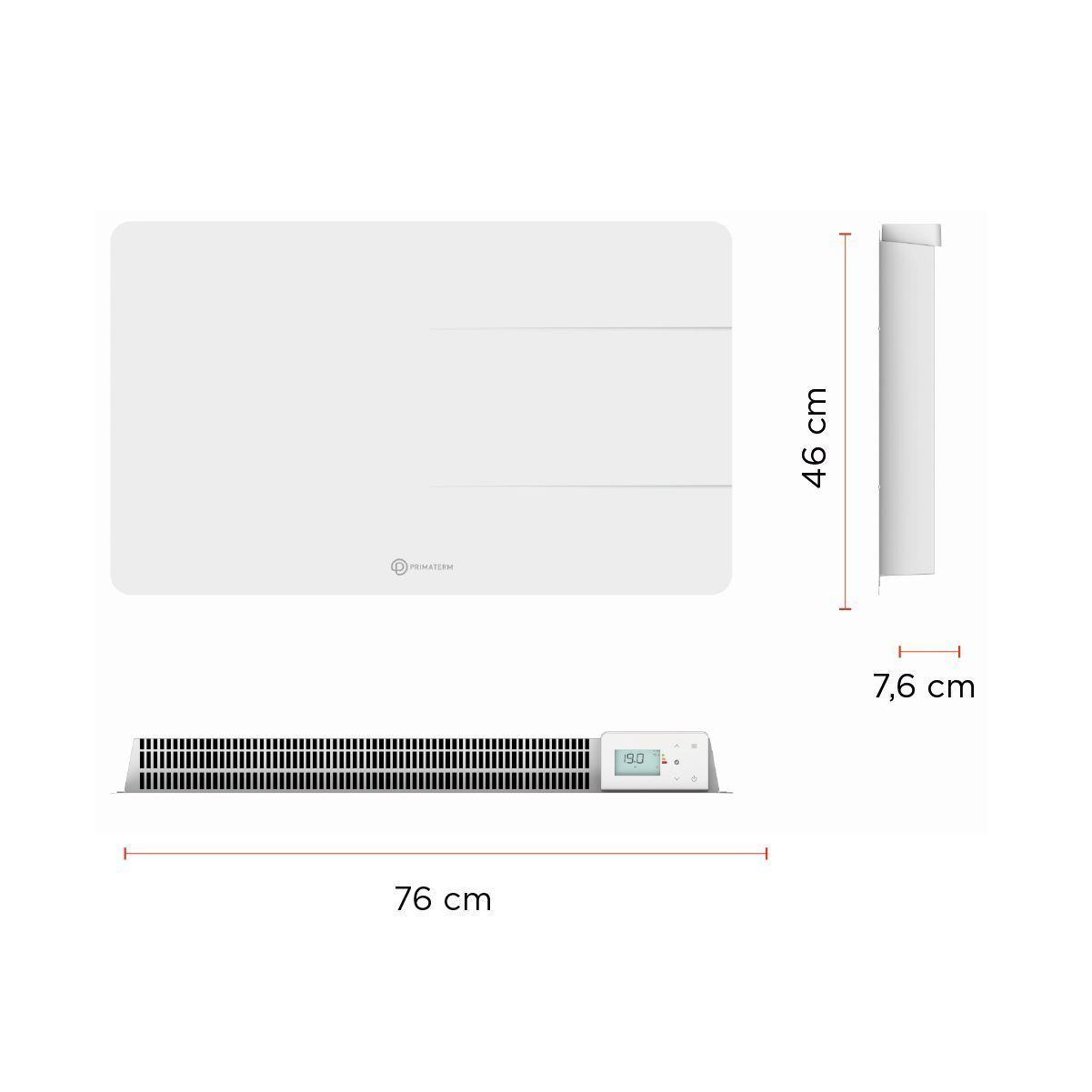 Estufa Radiador Calefactor Ónix Cerámico Wifi Blanco 1500w PRIMATERM-3
