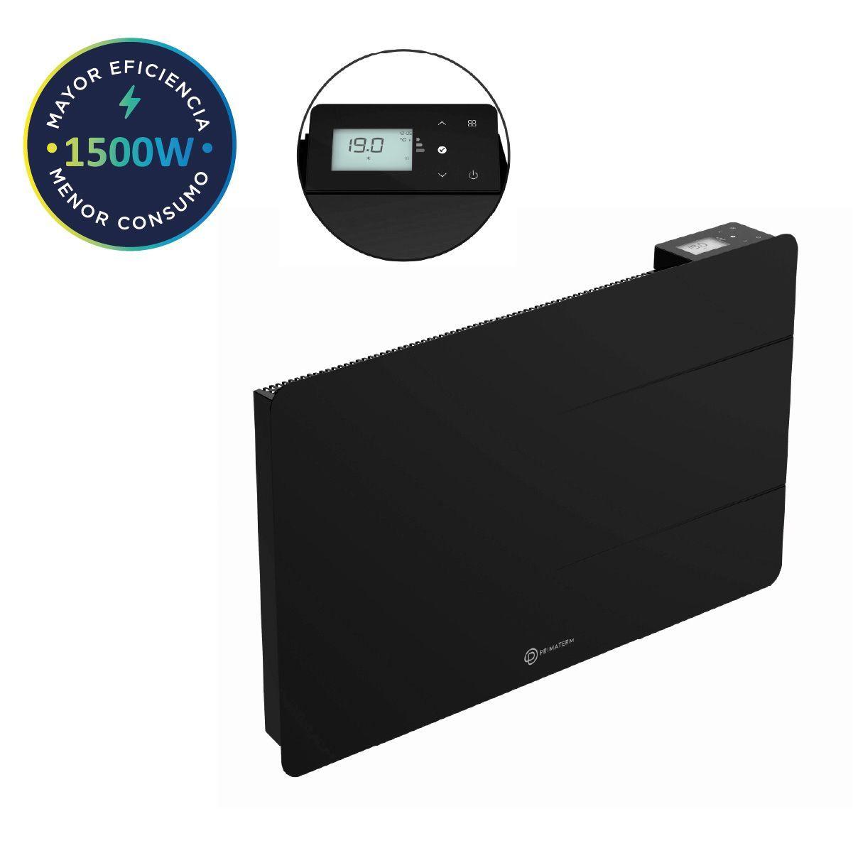 Estufa Radiador Calefactor Ónix Cerámico Antracita 1500W PRIMATERM-2