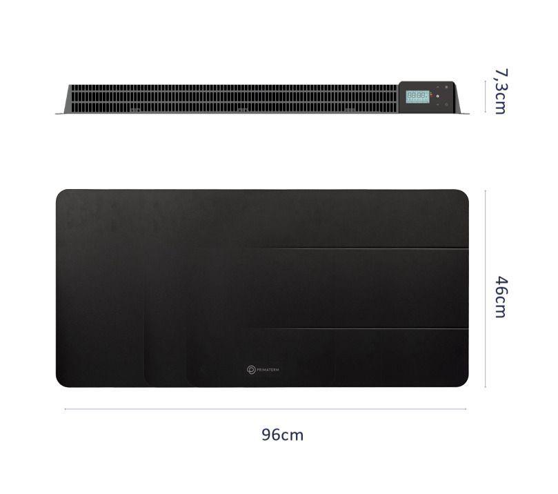 Estufa Radiador Calefactor Ónix Cerámico Antracita 2000w PRIMATERM-2