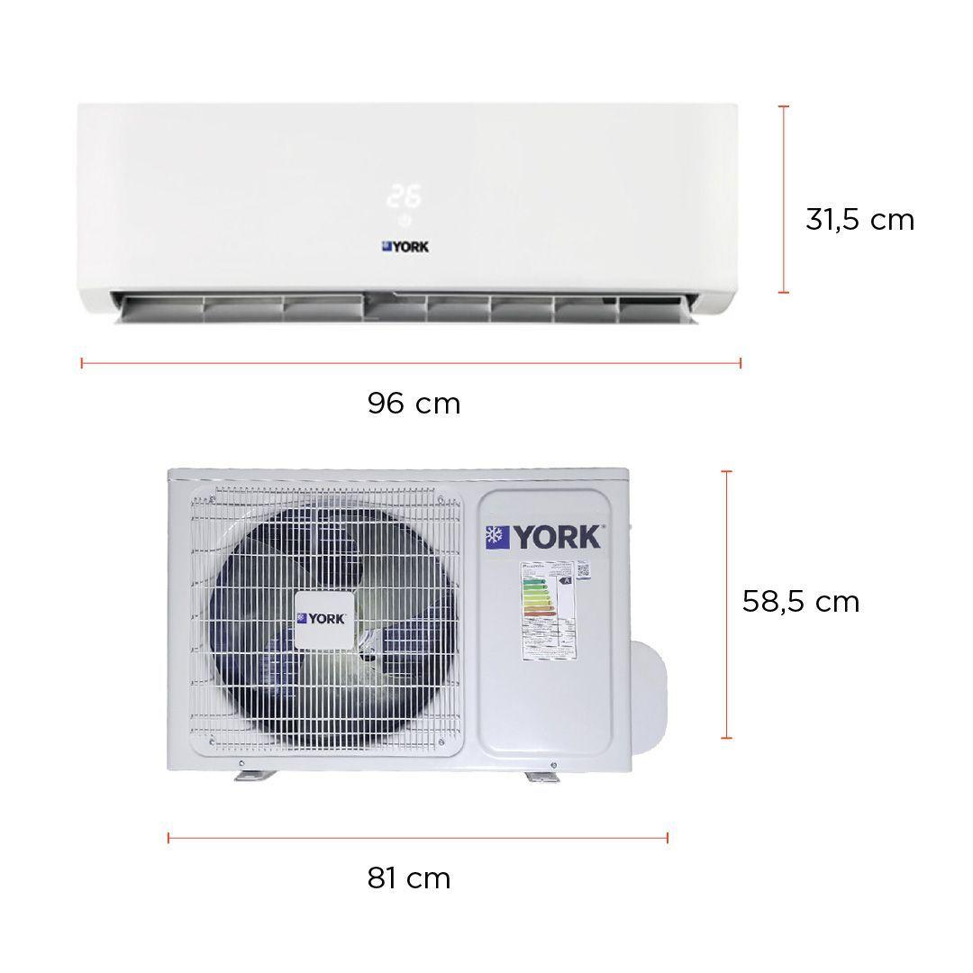 Aire Acondicionado Inverter 18.000 BTU YORK-2