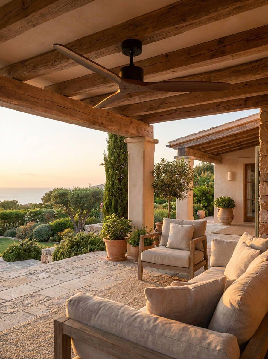 Ventilador de Techo Aviador Nogal Ajustable 52 Pulgadas PRIMATERM-3