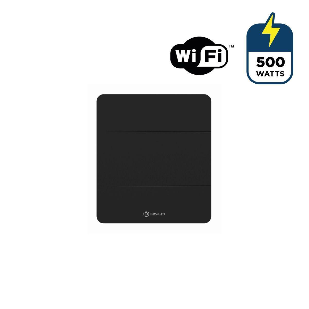 Estufa Radiador Calefactor Ónix Cerámico Wifi Antracita 500w PRIMATERM-1