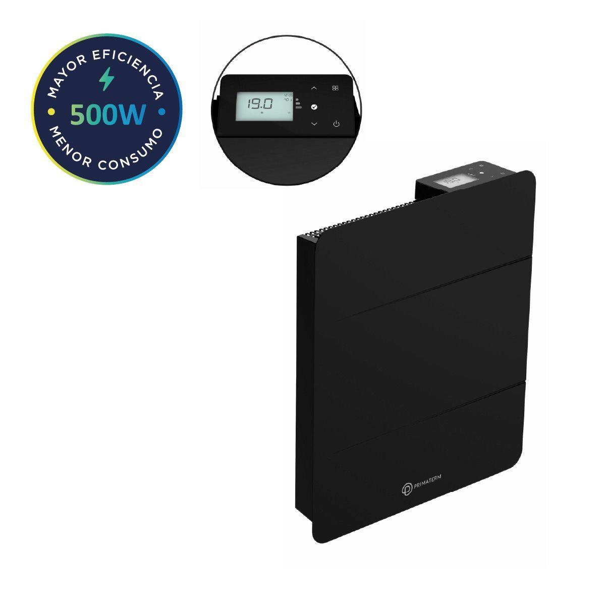 Estufa Radiador Calefactor Ónix Cerámico Wifi Antracita 500w PRIMATERM-2