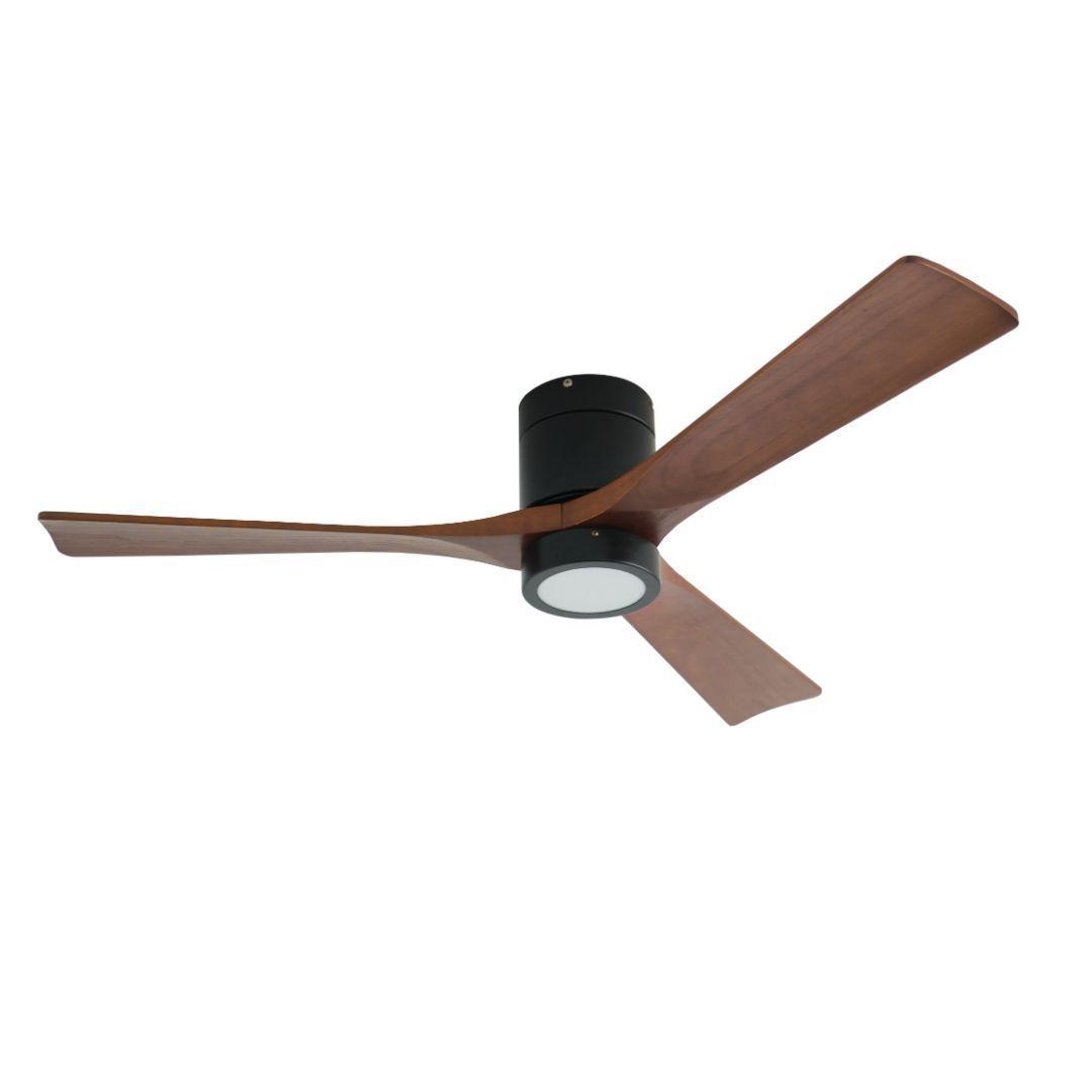 Ventilador de Techo Oslo Café con Iluminación Led 3 Colores 52” PRIMATERM-0