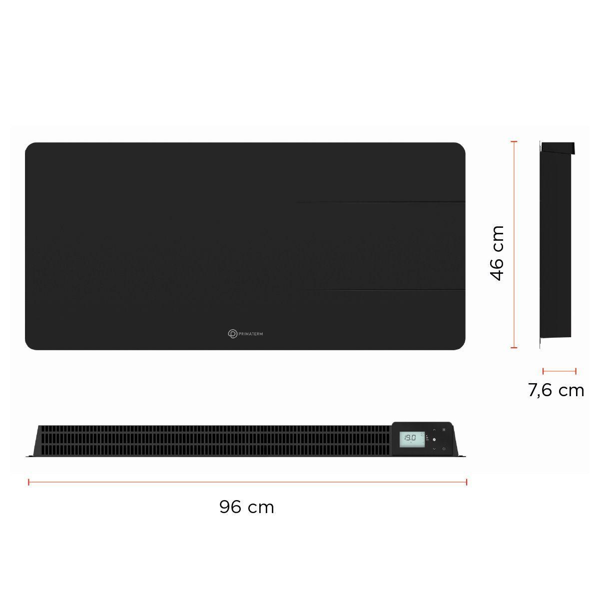 Estufa Radiador Calefactor Ónix Cerámico Wifi Antracita 2000w PRIMATERM-3