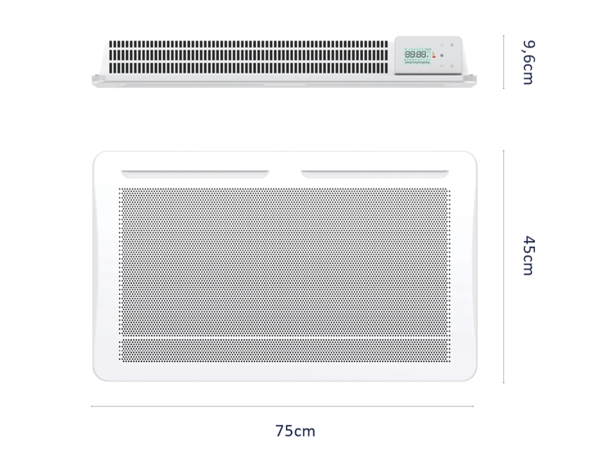 Estufa Calefactor Eléctrico Alumax Wifi 1500w PRIMATERM-2