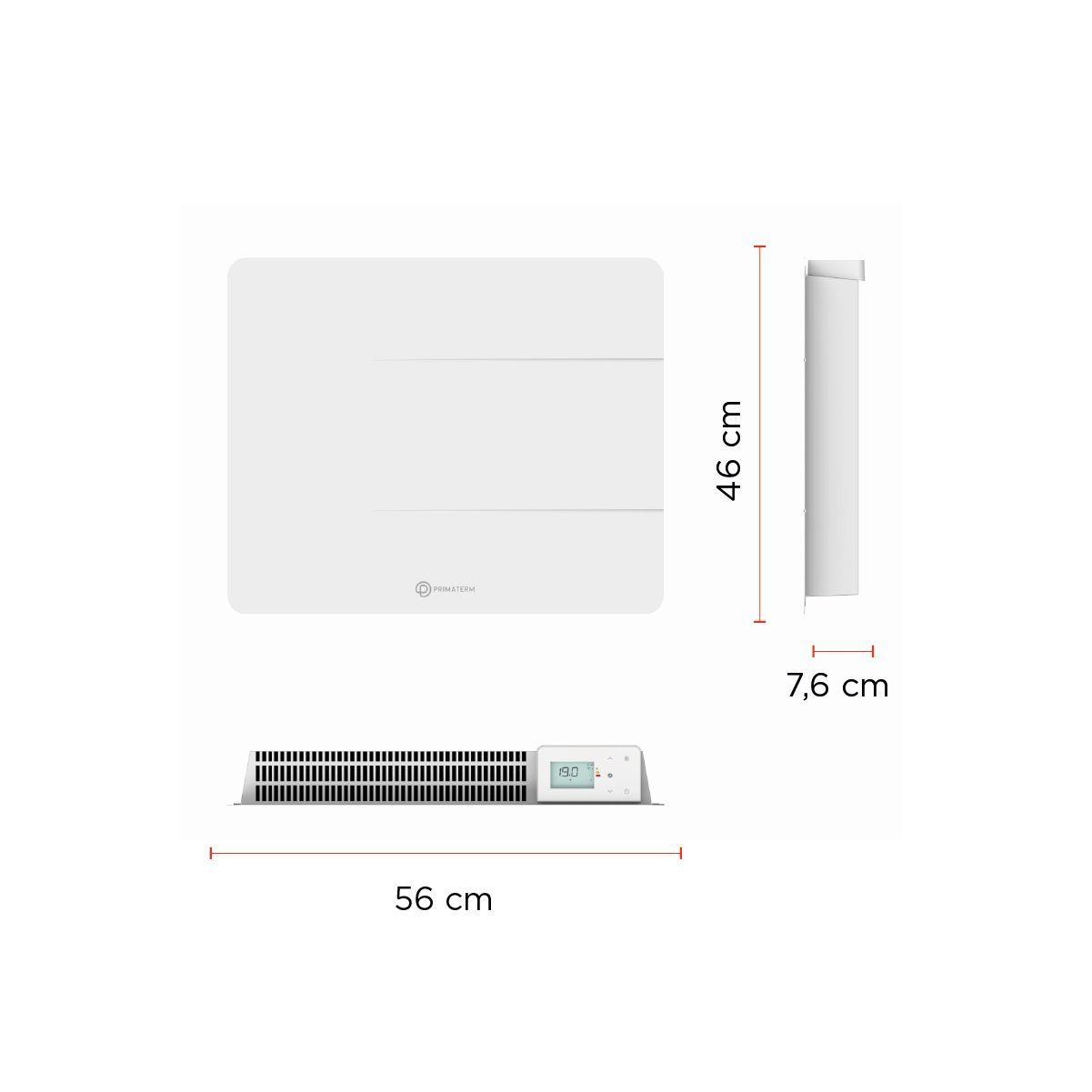 Estufa Radiador Calefactor Ónix Cerámico Wifi Blanco 1000w PRIMATERM-3
