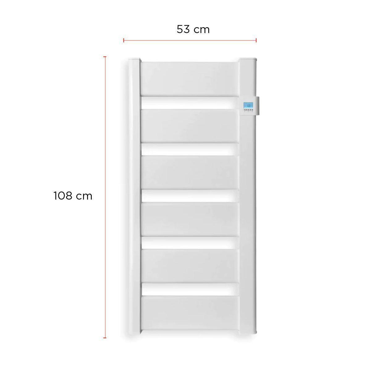 Toallero Radiador Secatoallas Eléctrico Vera 750W Blanco PRIMATERM-2
