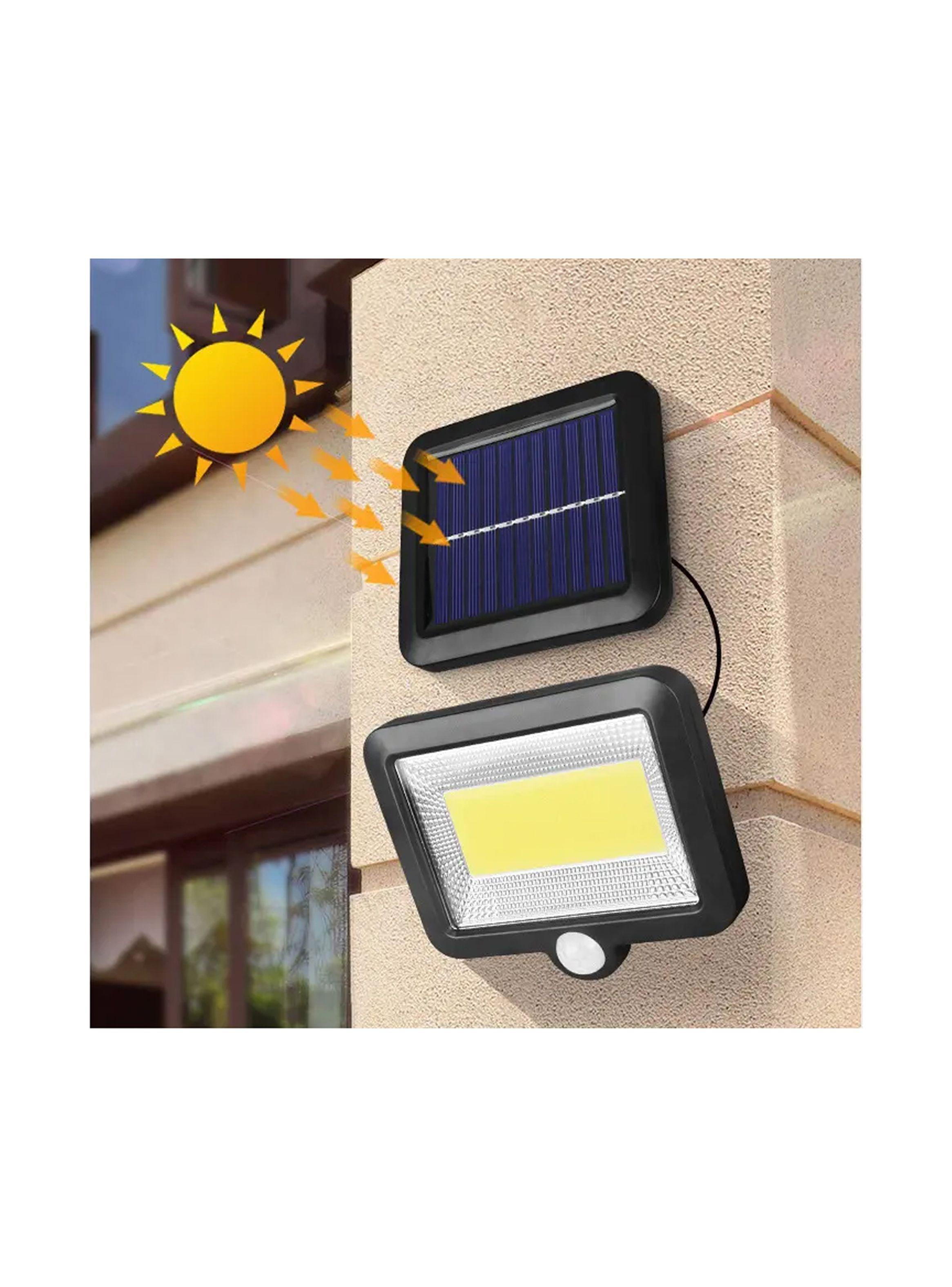 Foco Led Solar Con Sensor De Movimiento COB Cable 5 metros-6