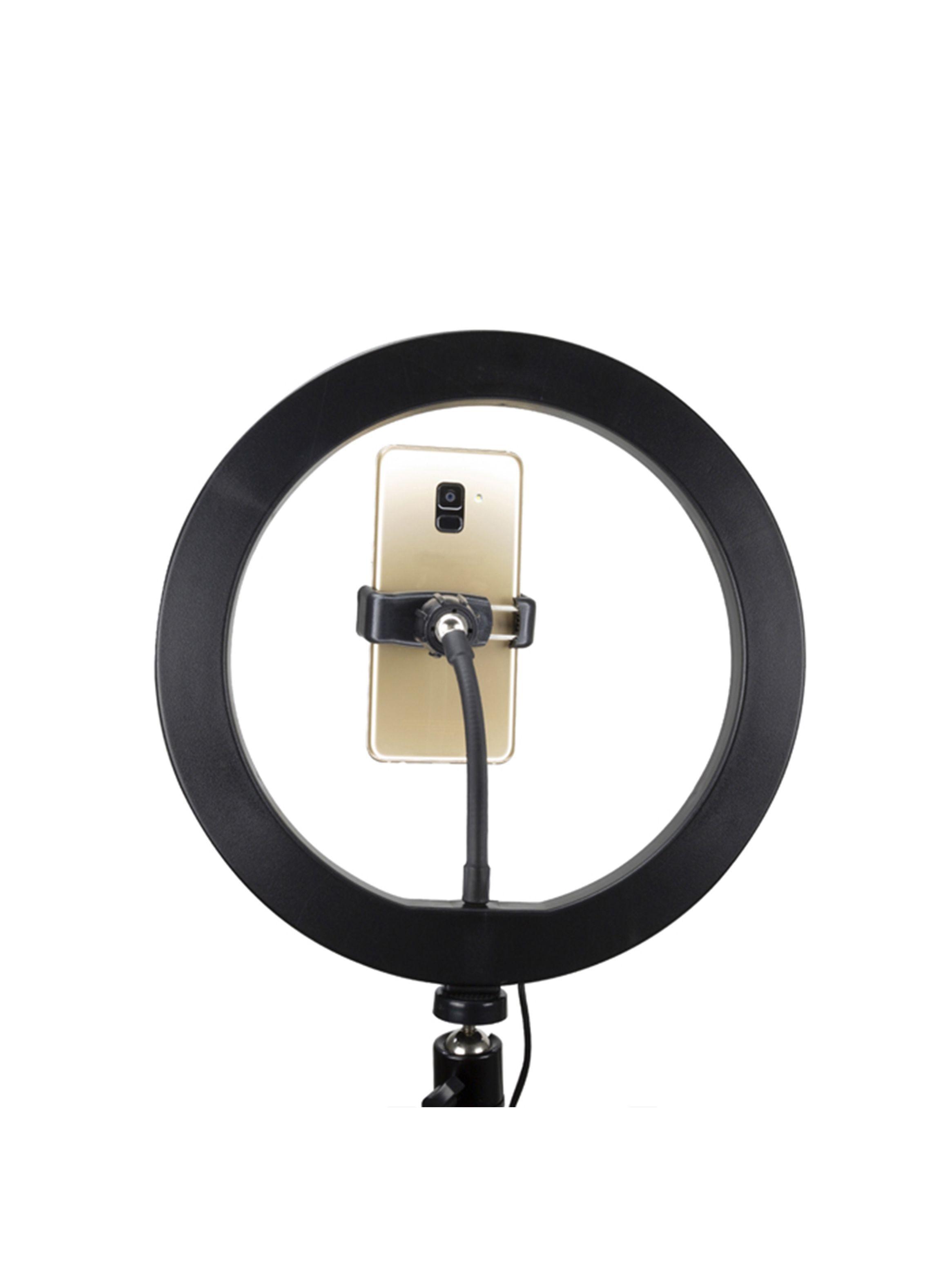 Aro De Luz Led 26cm Con Tripode Fotografia Philco-3