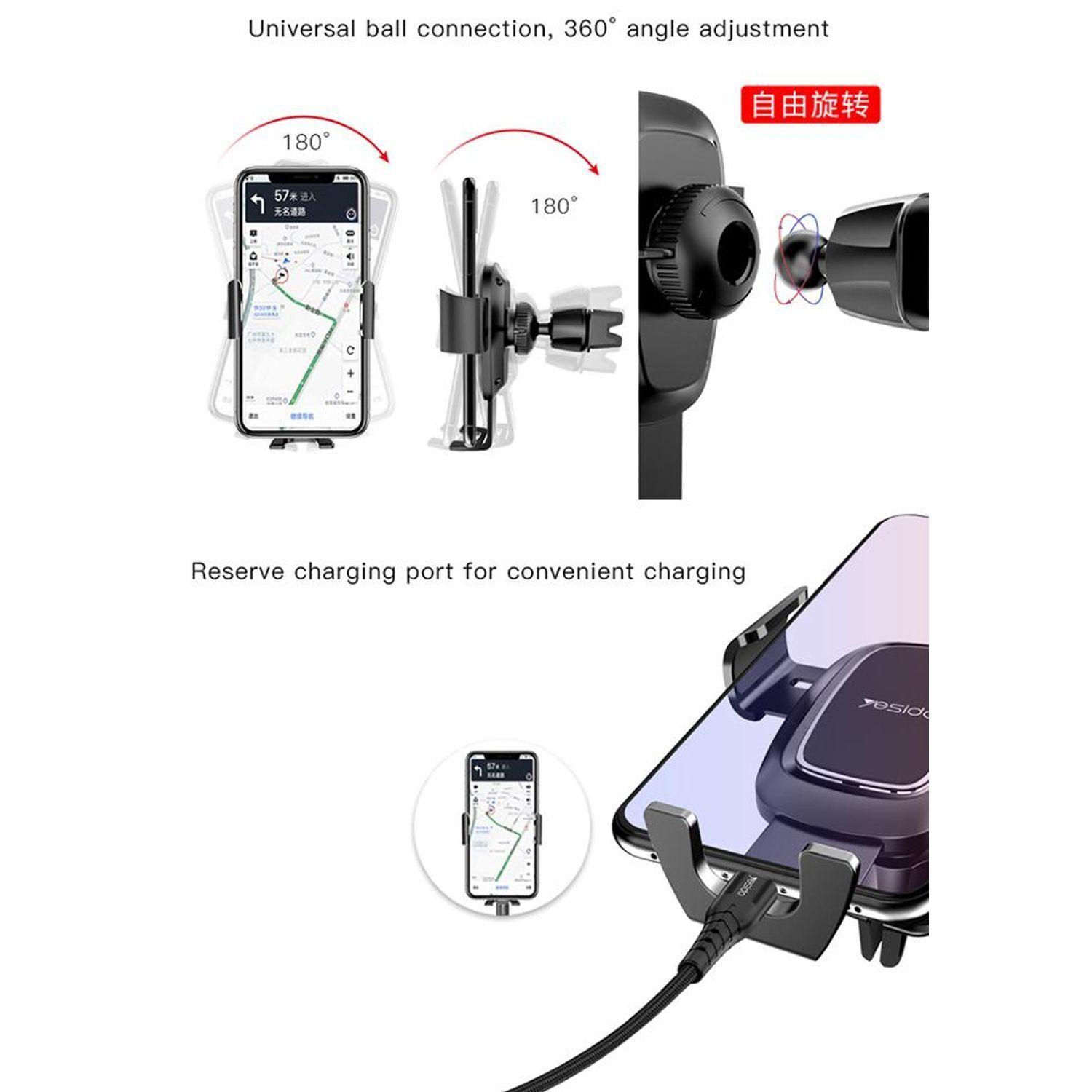 Soporte Celular Para Auto Para Salida De Aire Gravity Yesido C71-4