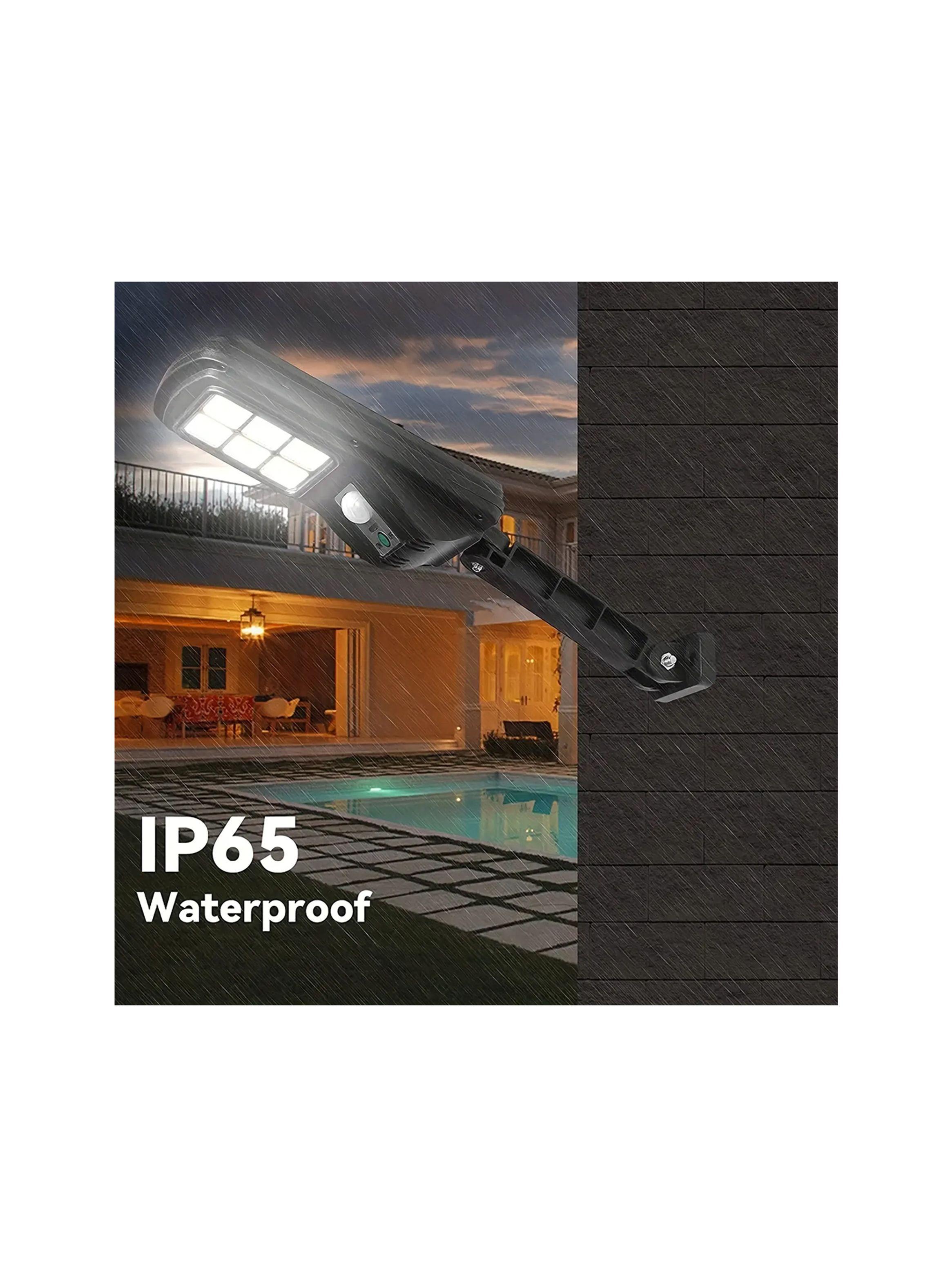 Foco Led Solar 50 Watts Con Sensor De Movimiento 48 COB IP65-4