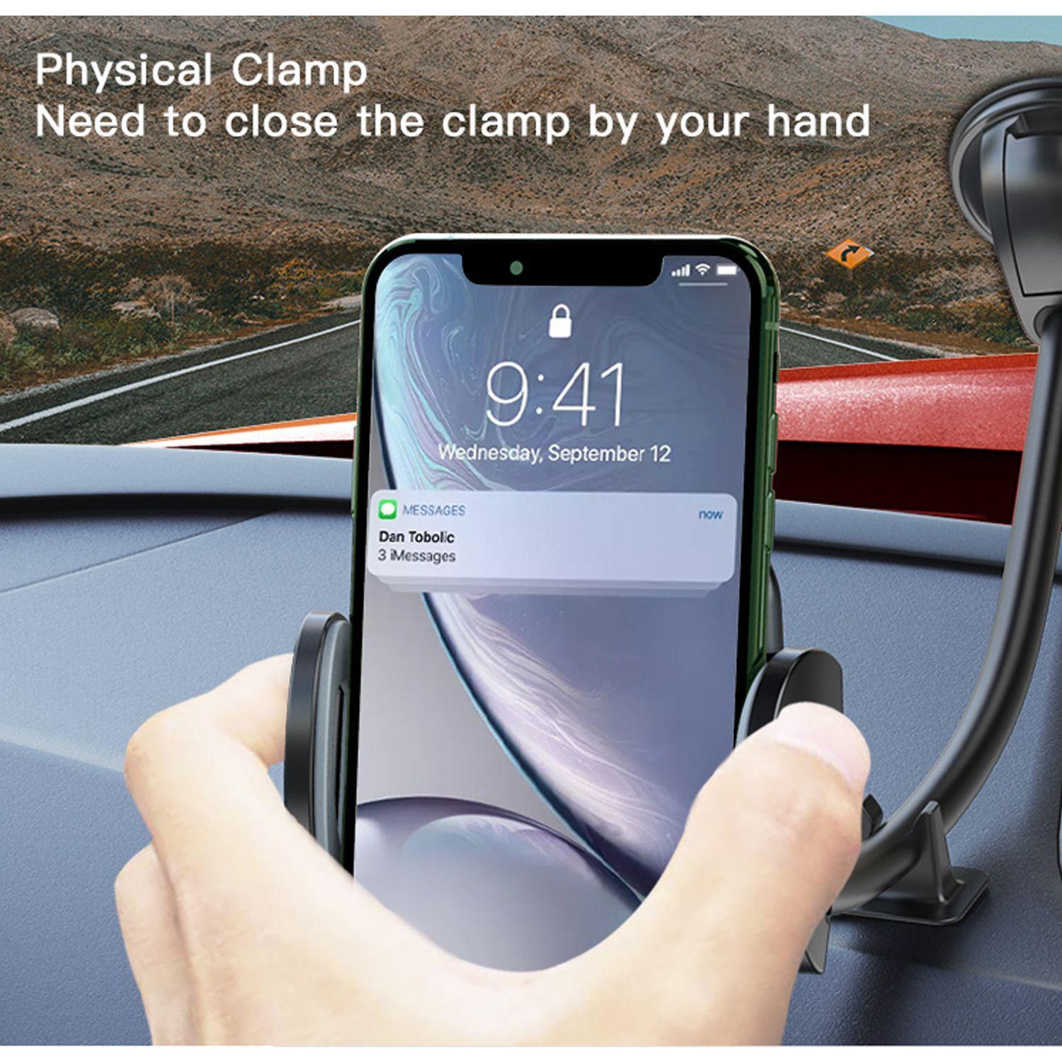 Soporte Celular Para Auto Con Ventosa Y Rotación 360 Para Parabrisas Yesido C108-5