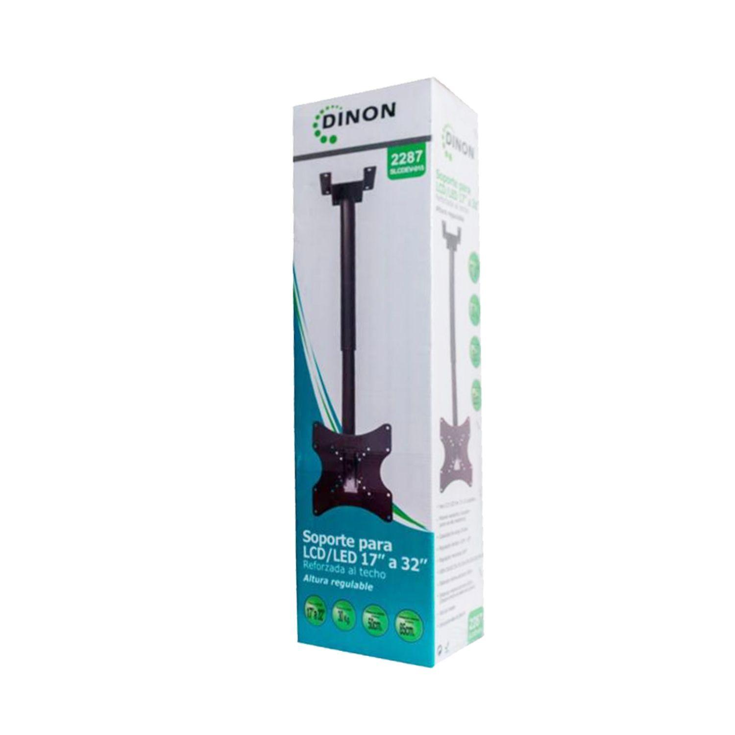Soporte Para Tv Led Lcd A Techo 17 32 Pulgada 63 92 cm Dinon 2287-3
