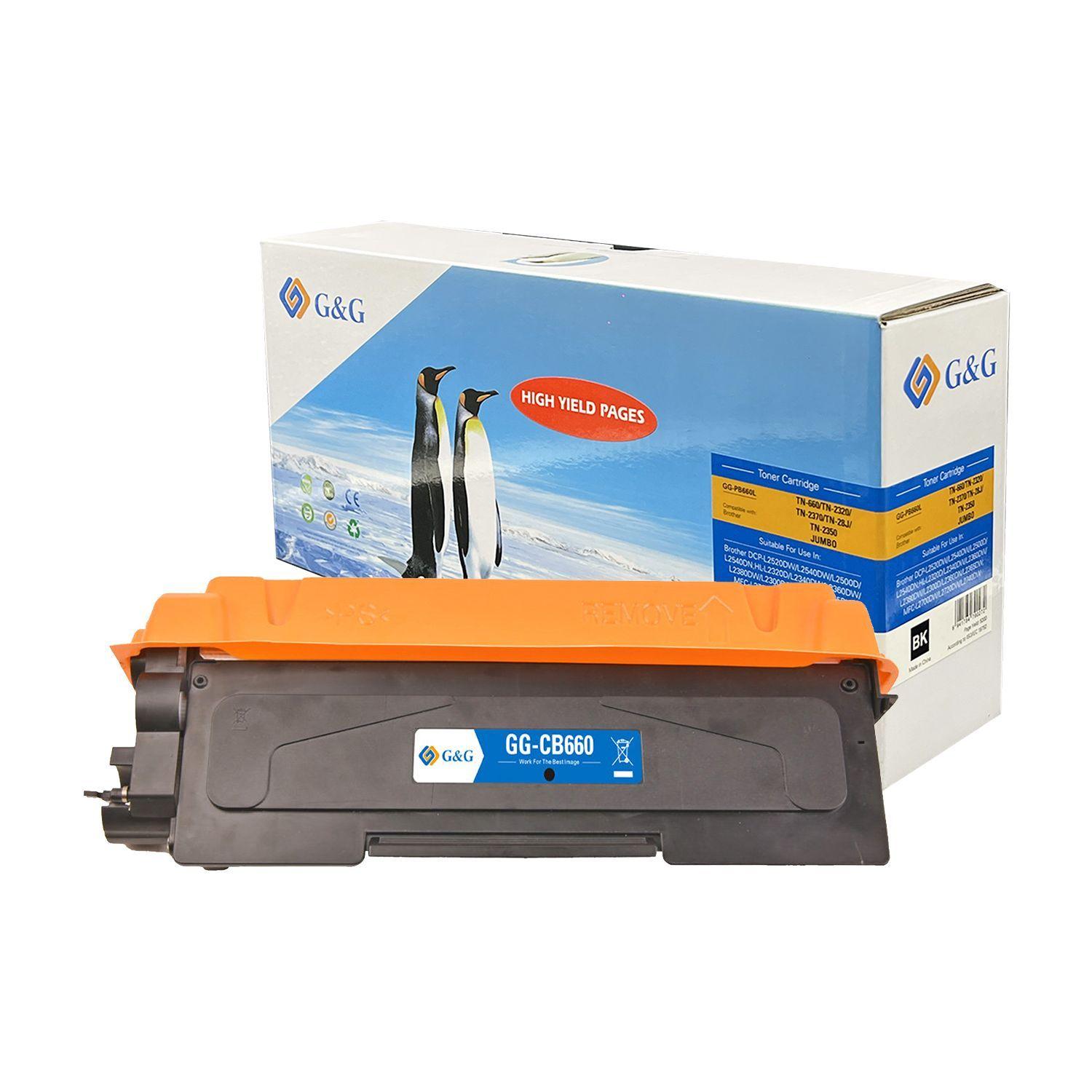 Toner TN660 TN2370 Alternativo Para Brother JUMBO 5200 Paginas-4