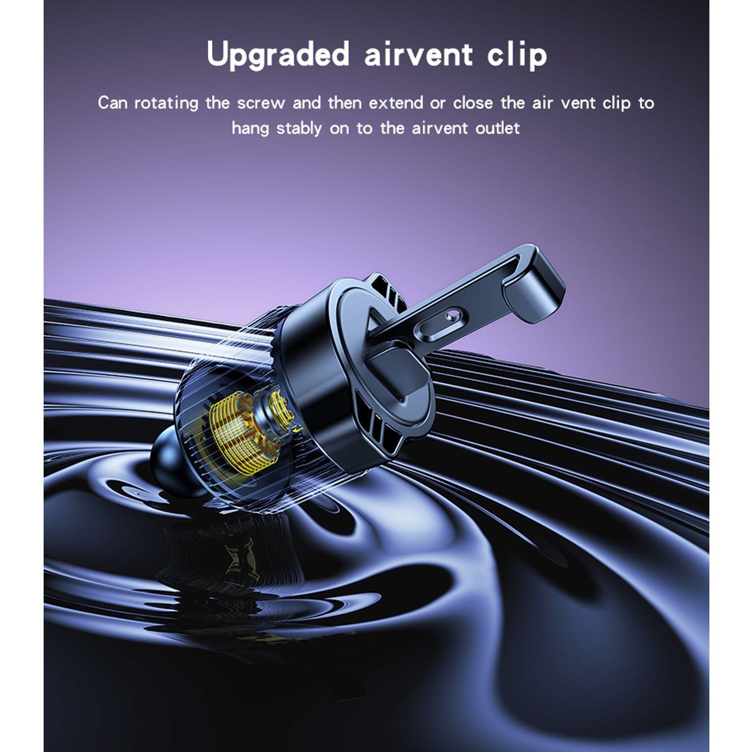 Soporte Celular Magnetico Para Auto Para Salida De Aire Gira 360° Yesido C245-3