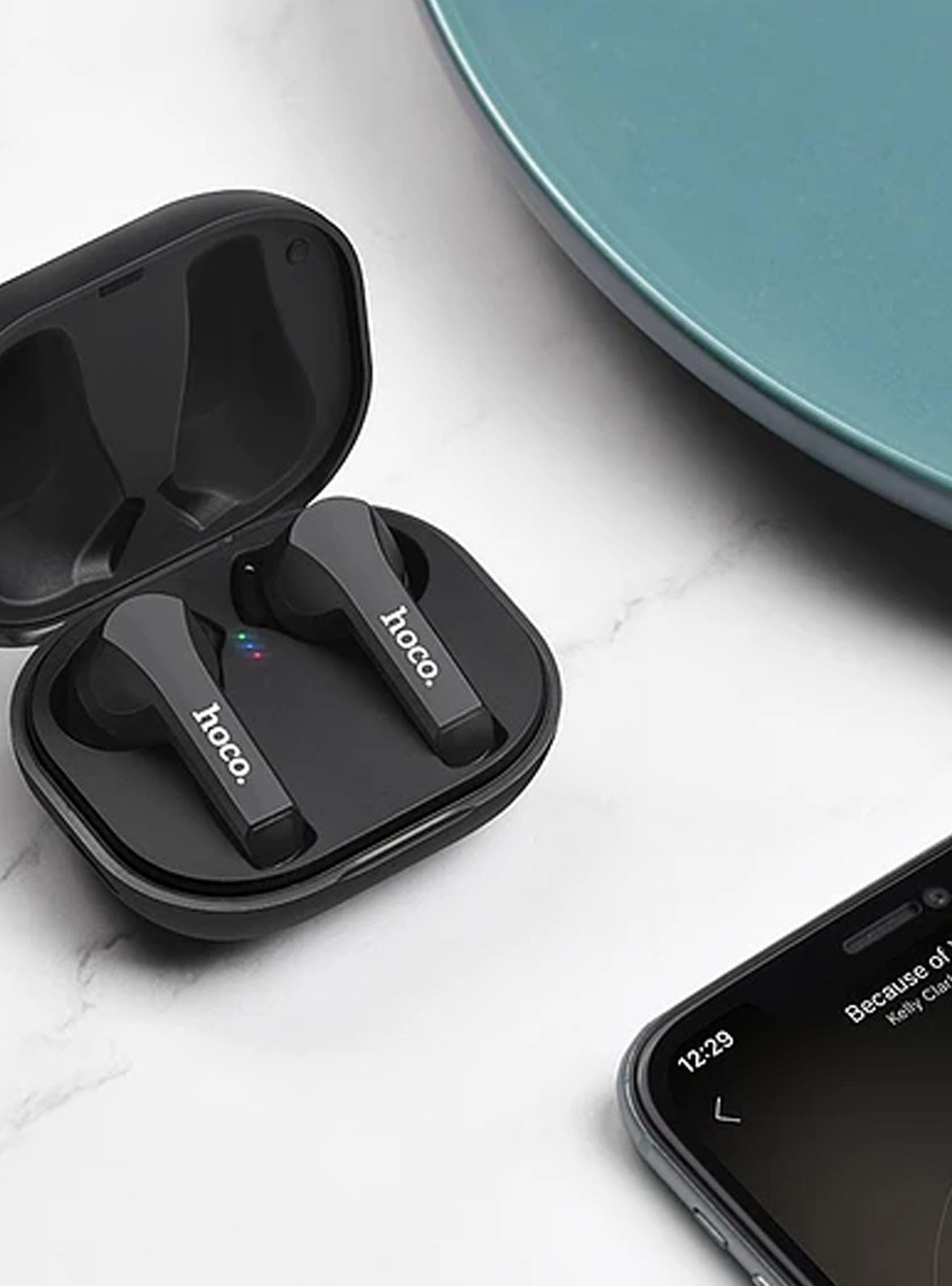 Audífono Bluetooth TWS Hoco ES34 Black-2