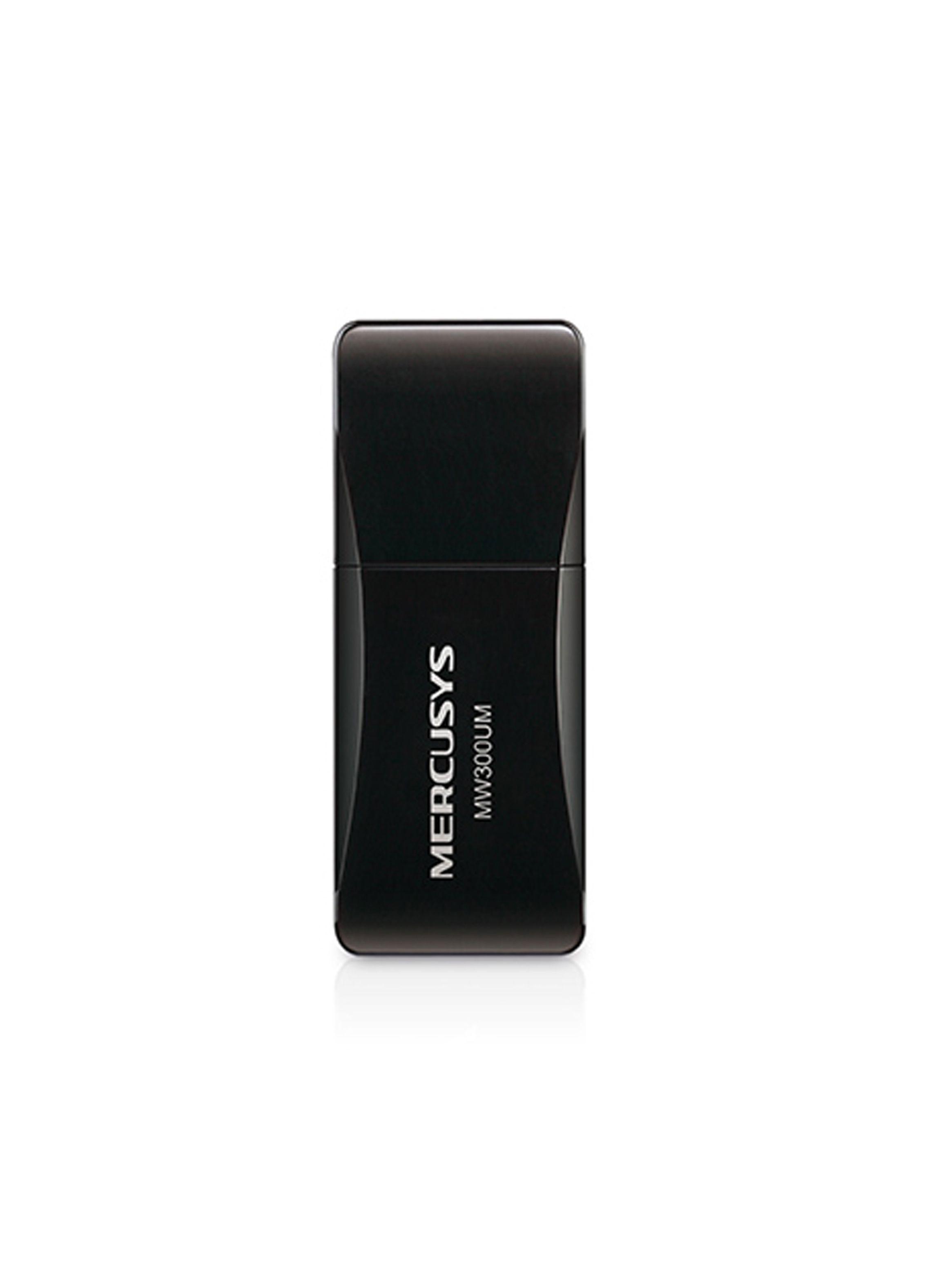 Mini Adaptador USB Inalámbrico N300Mbps MW300um Mercusys-3