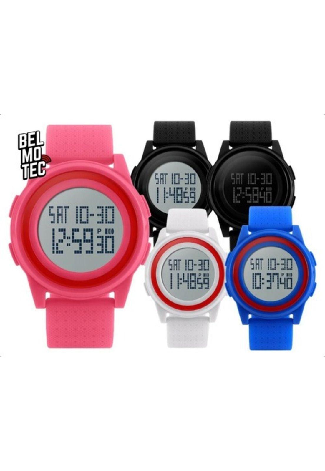 Reloj Skmei 1206 Ultra Delgado Tactico Alarma-2