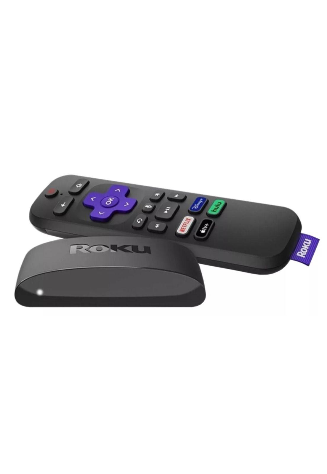 Roku Express 4K+ control de voz 4K negro 3941 refabricado-0