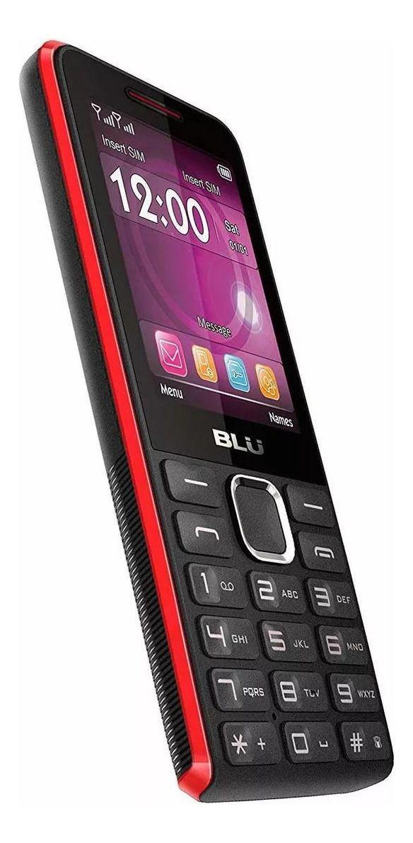 Blu Tank Ii Dual Sim 24 Mb Negro Y Rojo 32 Mb Ram Liberado-2