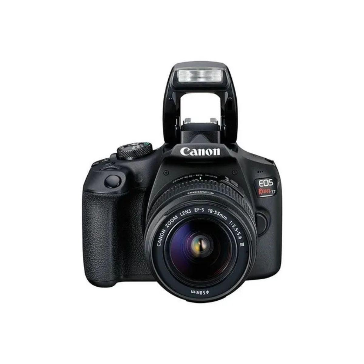 Canon Eos Rebel T7 Kit 18-55mm Aps-c Full Hd 24.1-2
