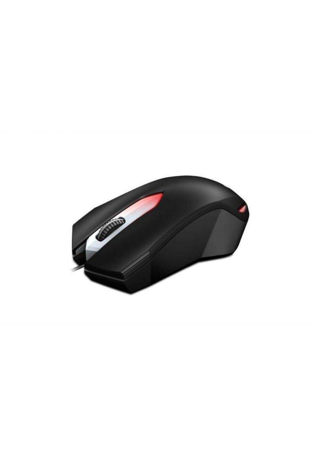MOUSE GENIUS X-G200 USB NEGRO CON LED ROJO PARA JUEGOS PC-2