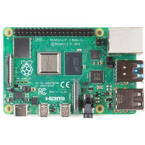 Placa Sbc Raspberry Pi® 4 B 4 Gb 4 X 1.5 Ghz Ddr4-2
