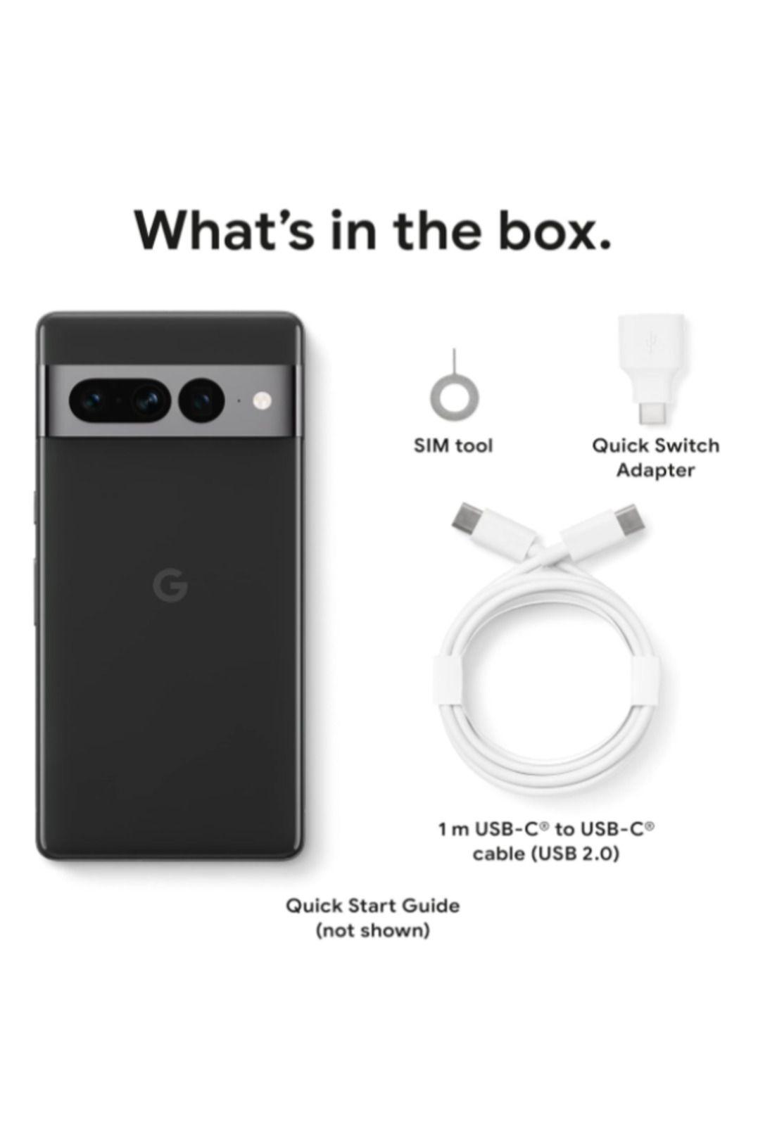 celular Google Pixel 7 Pro 5G 256GB 12GB RAM negro -1