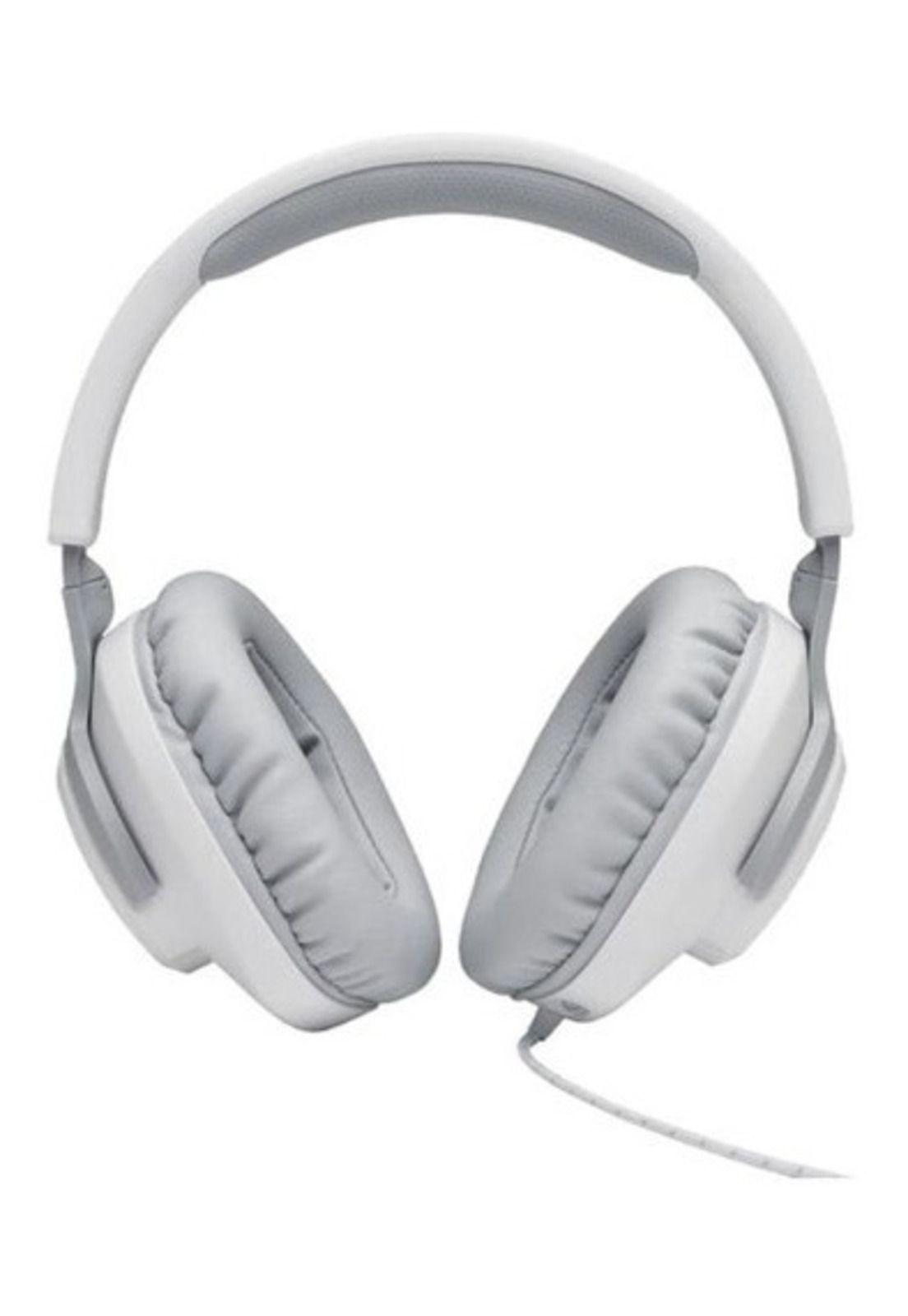 Audífonos Jbl Quantum 100 Con Micrófono Blanco Gamer-1