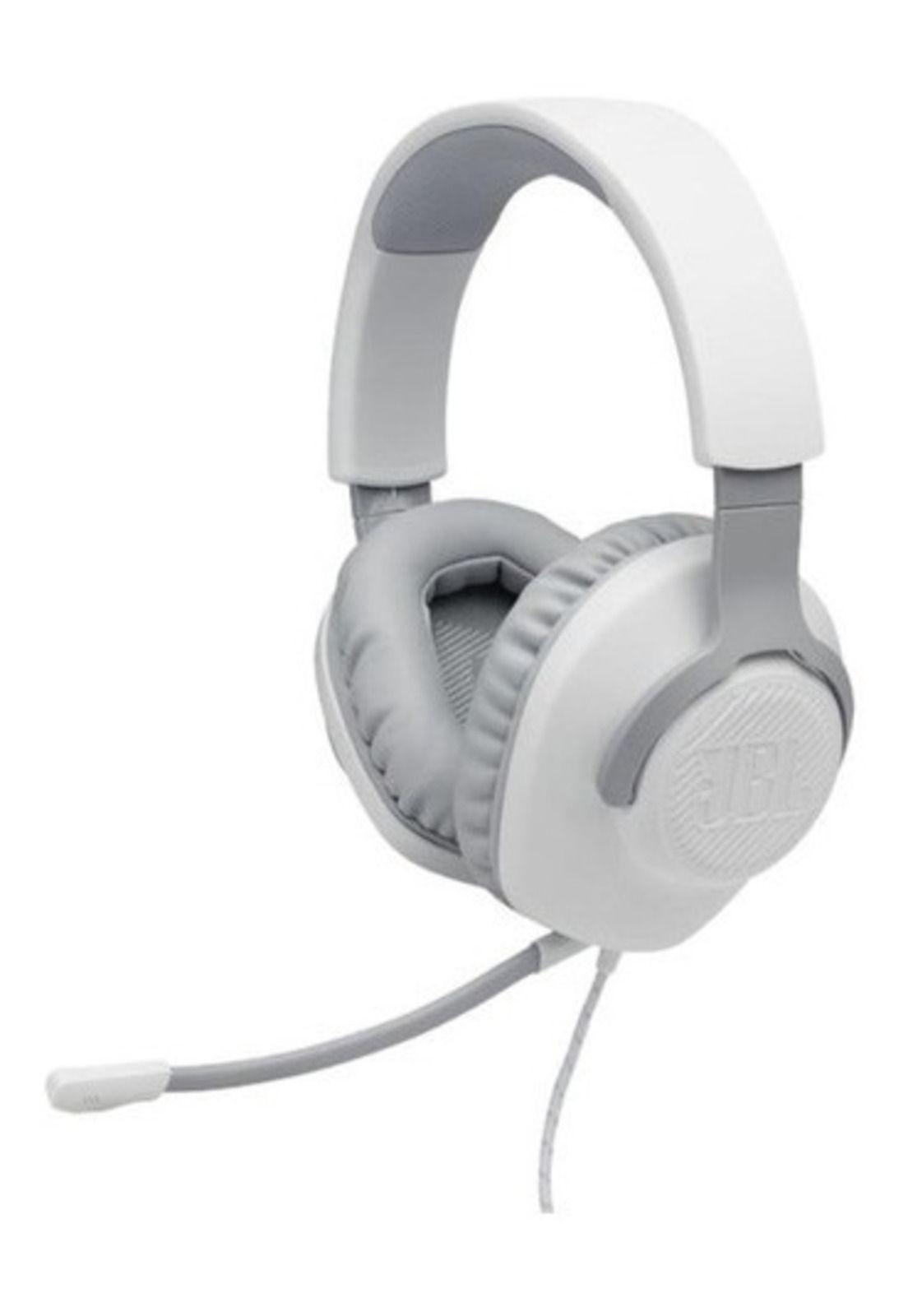 Audífonos Jbl Quantum 100 Con Micrófono Blanco Gamer-3