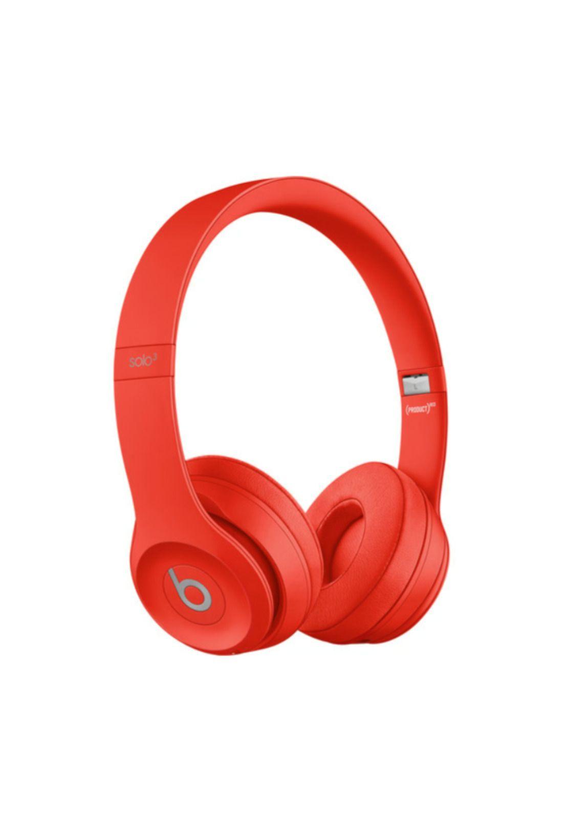 Audifonos inalambricos Beats Solo 3 on ear Rojo citrico-0