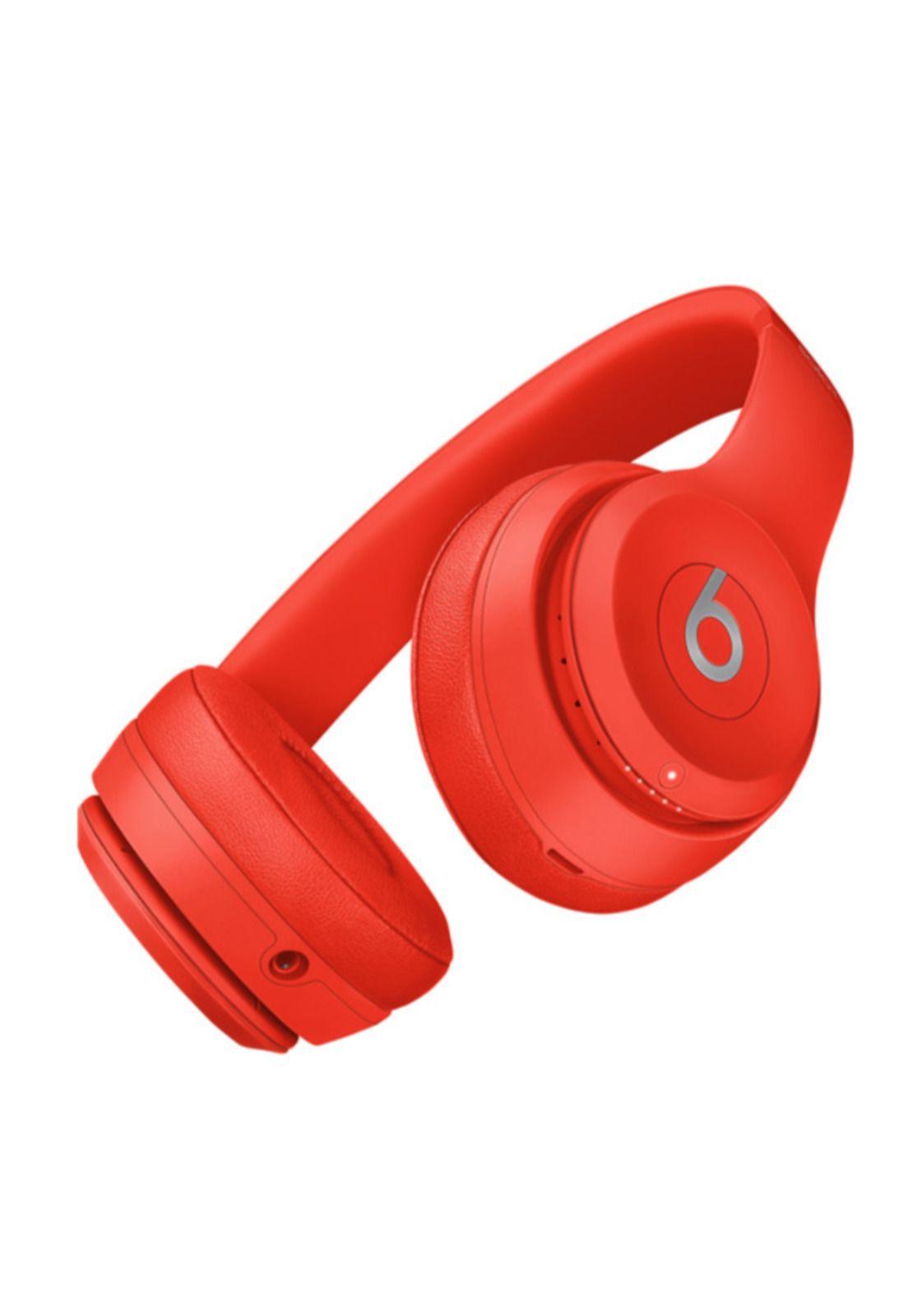 Audifonos inalambricos Beats Solo 3 on ear Rojo citrico-1