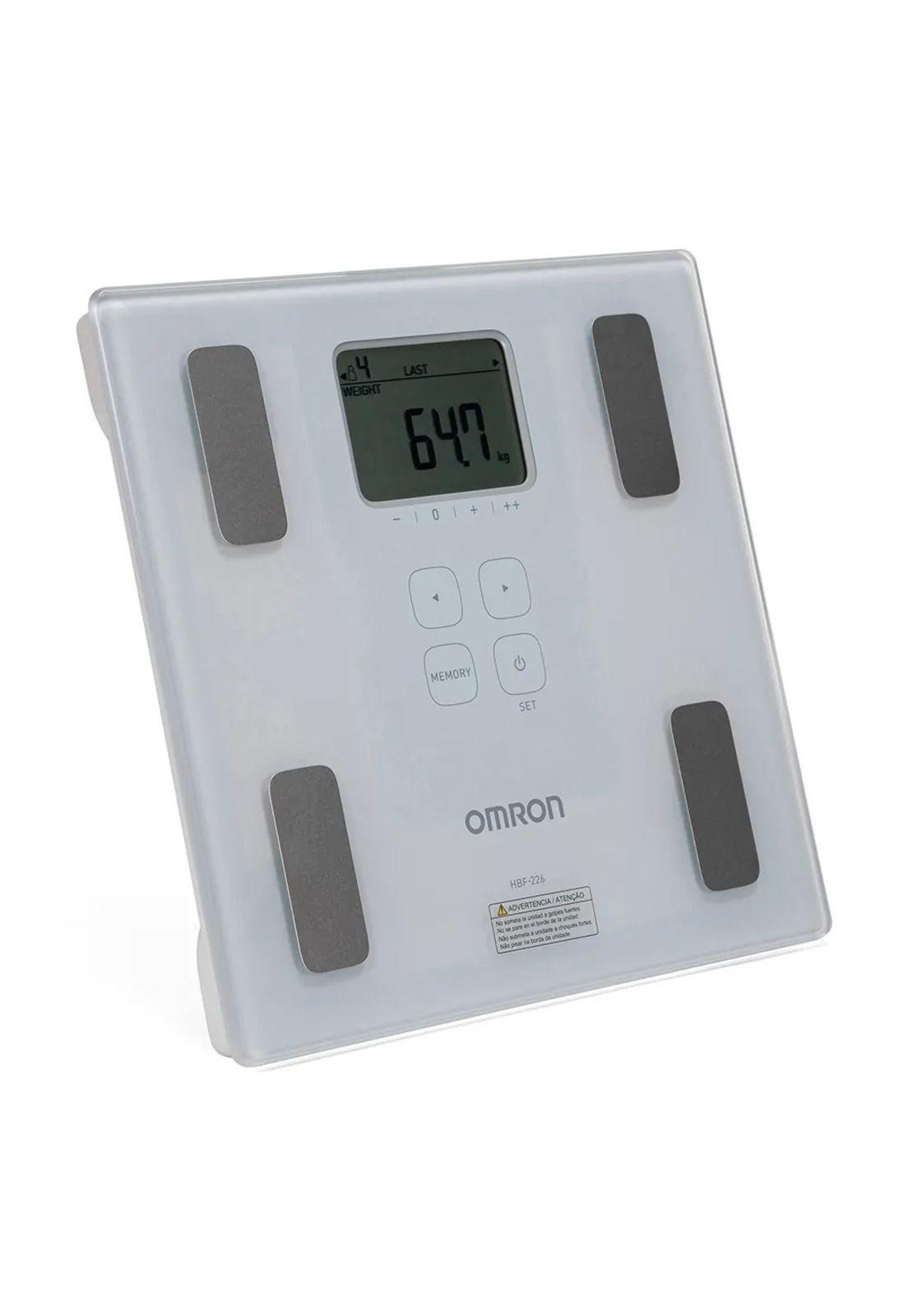BALANZA DIGITAL DE CONTROL CORPORAL OMRON HBF-226-LA CELESTE-2